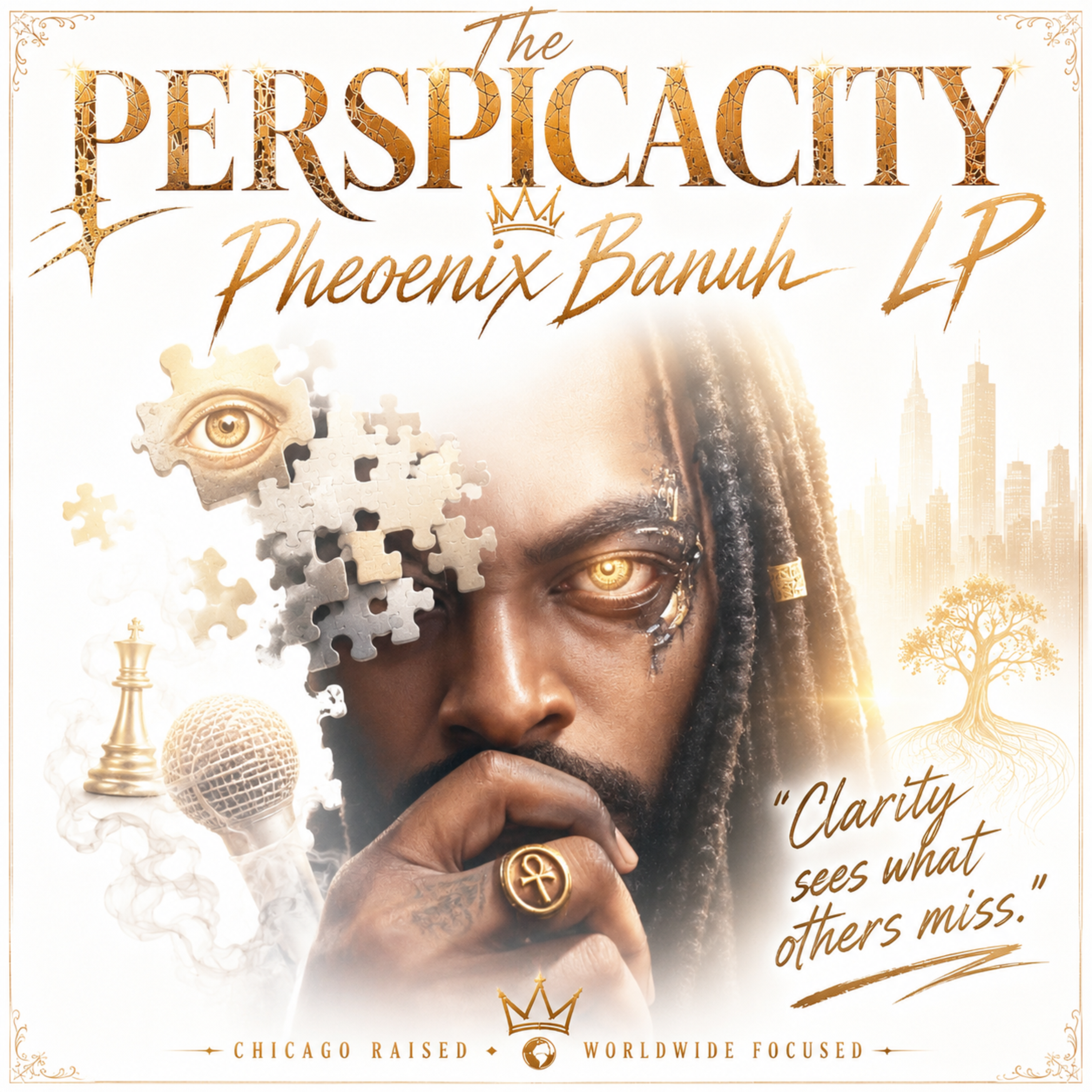 The Perspicacity LP by Pheoenix Banuh cover art