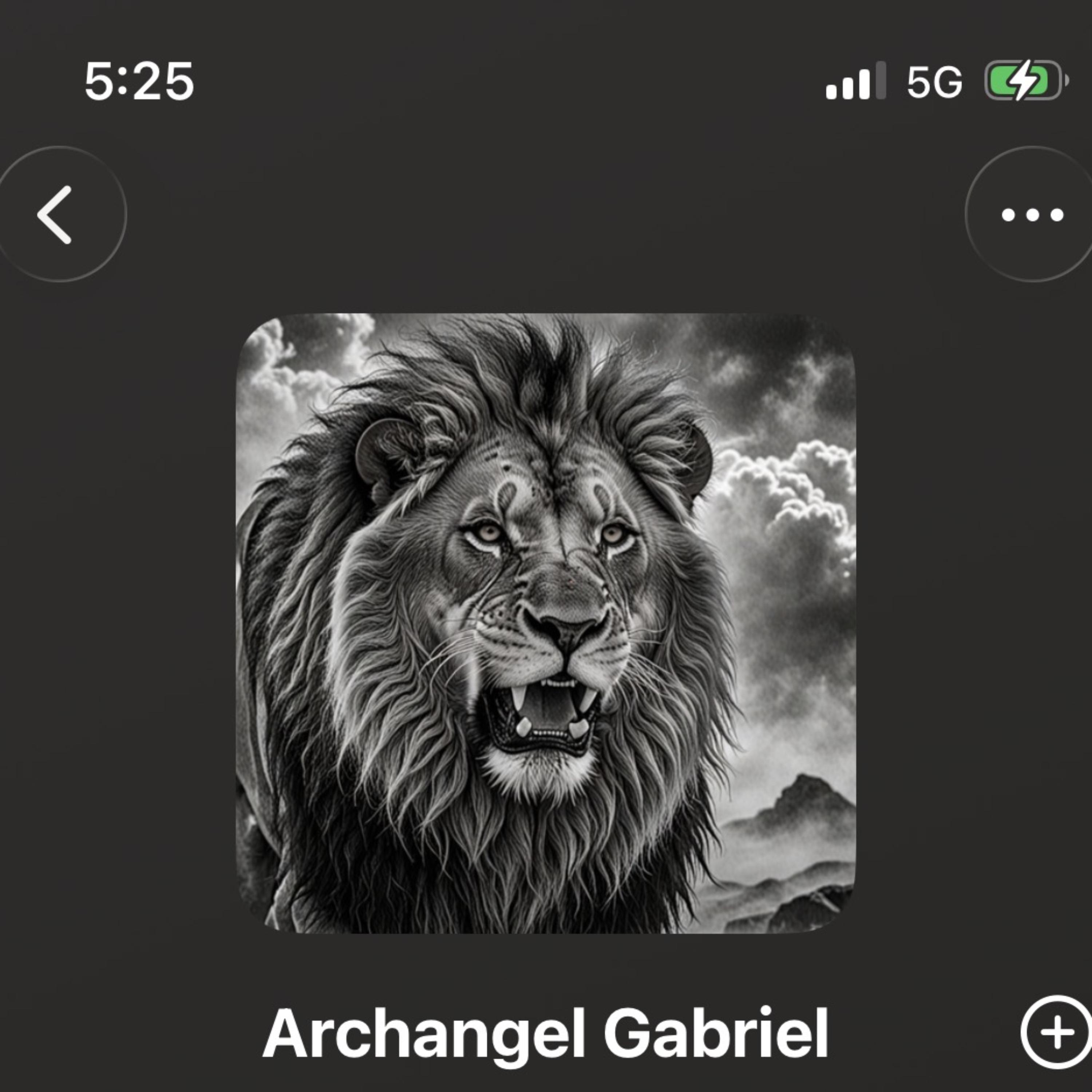 Archangel Gabriel artwork