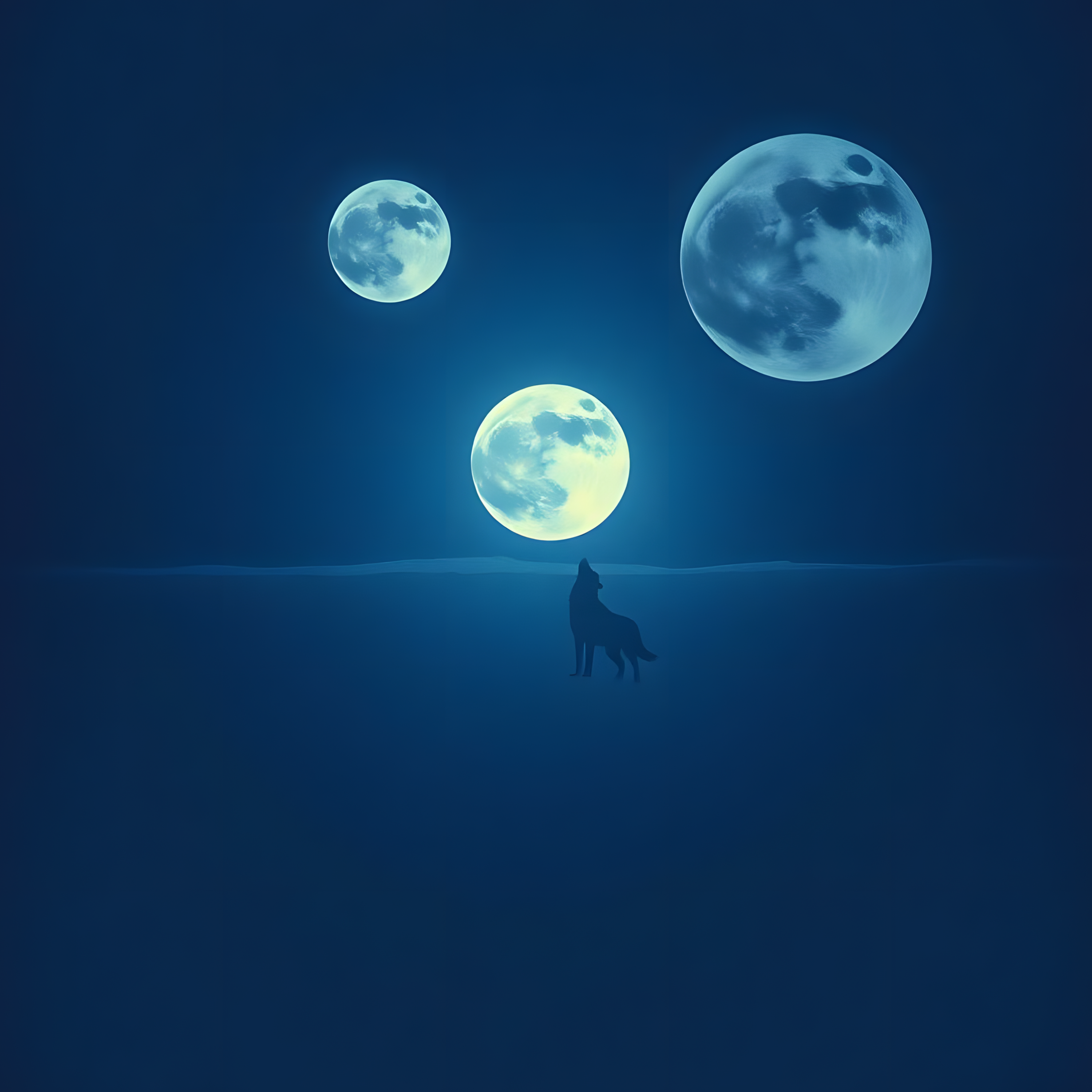 Three moons artwork