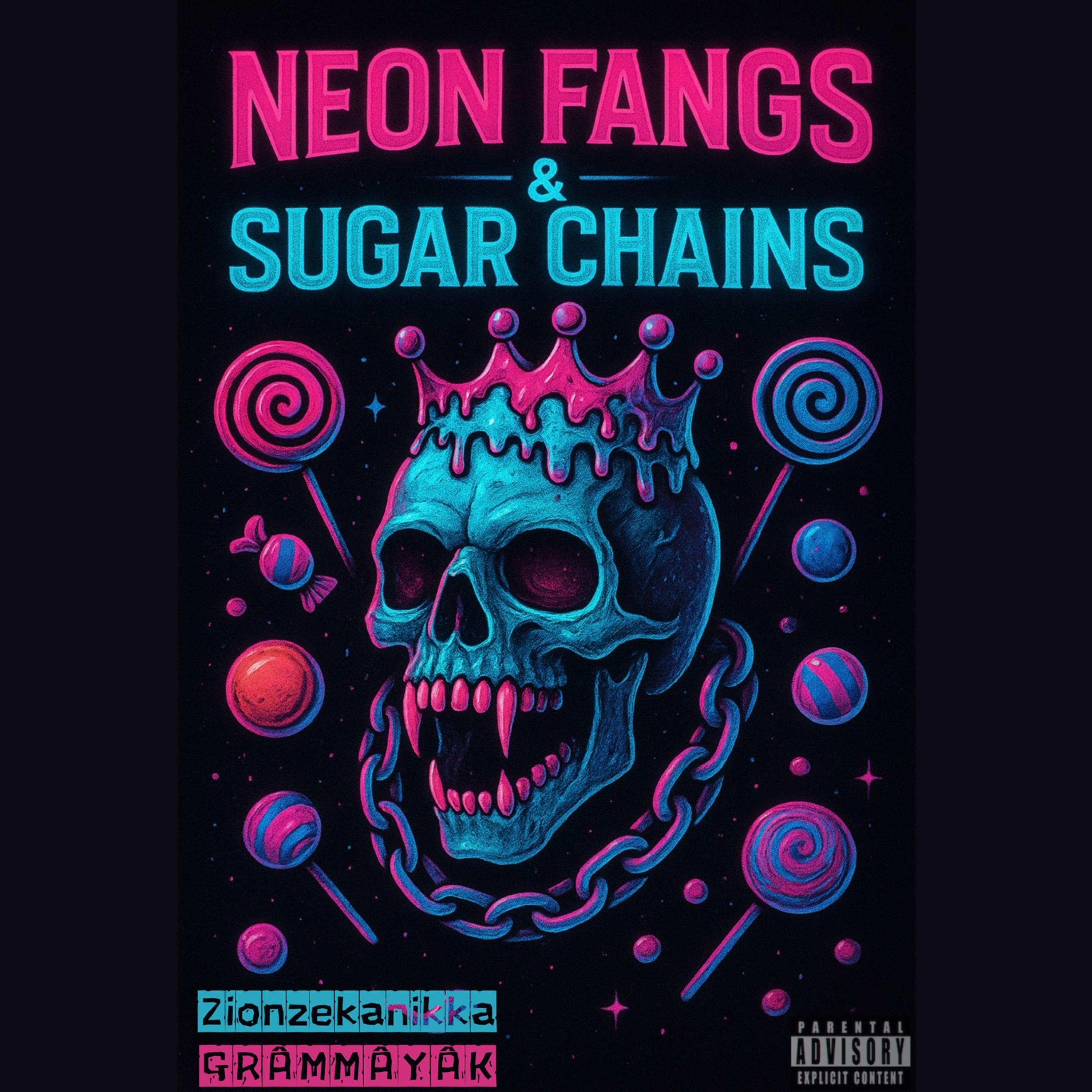 Neon Fangs & Sugar Chains artwork