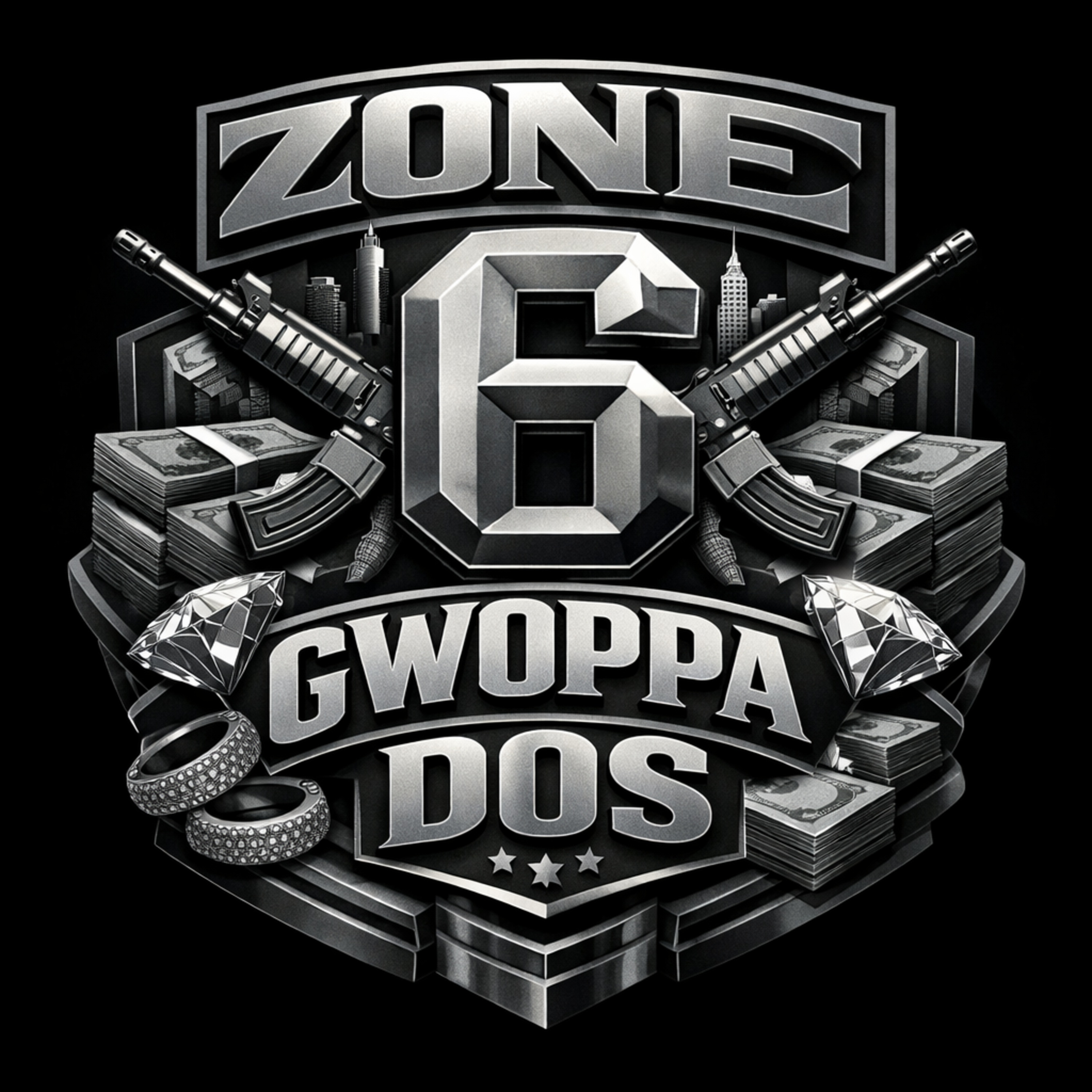 ZONE 6 GWOPPA DOS artwork
