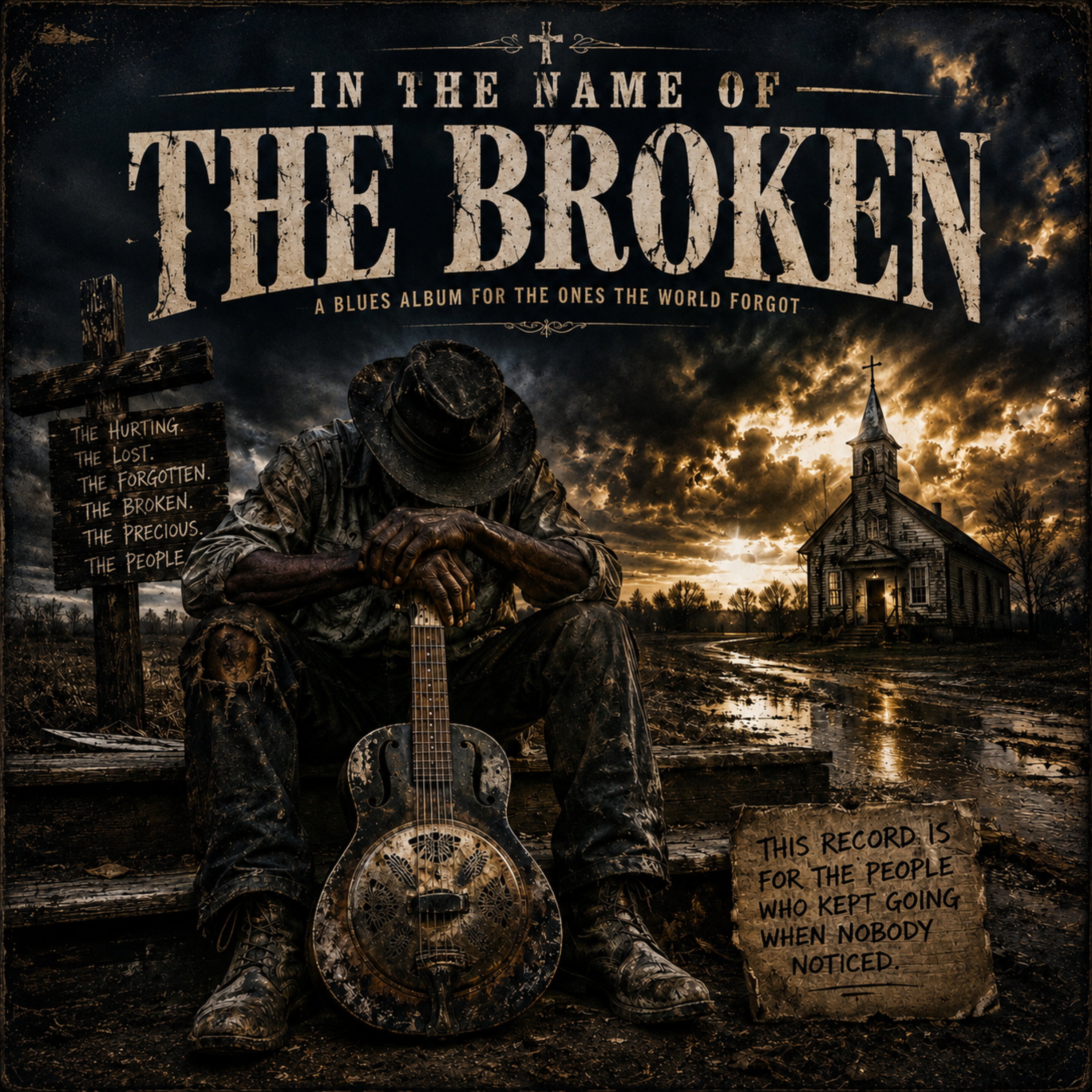 In The Name Of THE BROKEN by Gospel & Blues Meets Country cover art