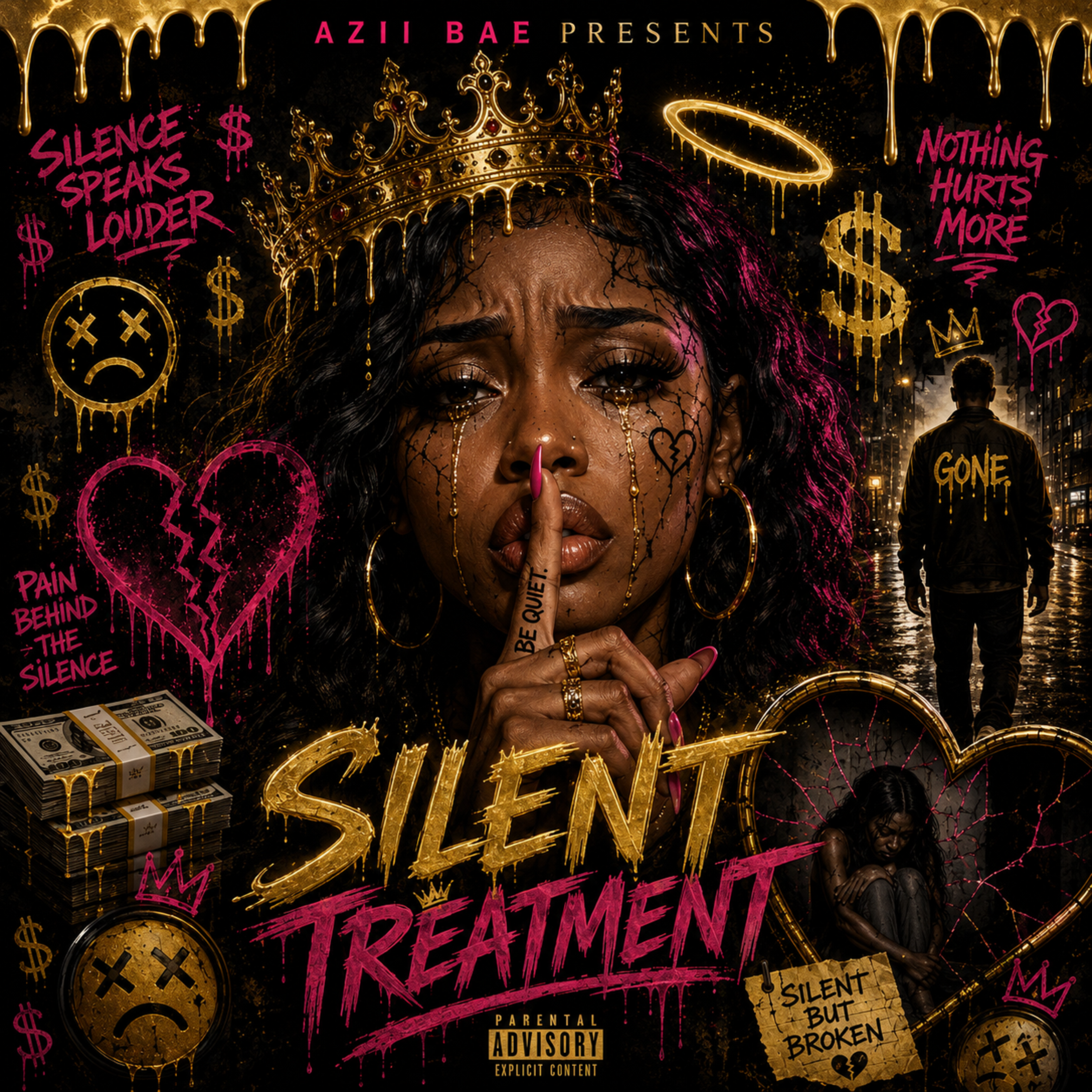 SILENT TREATMENT by AZIIBAE cover art