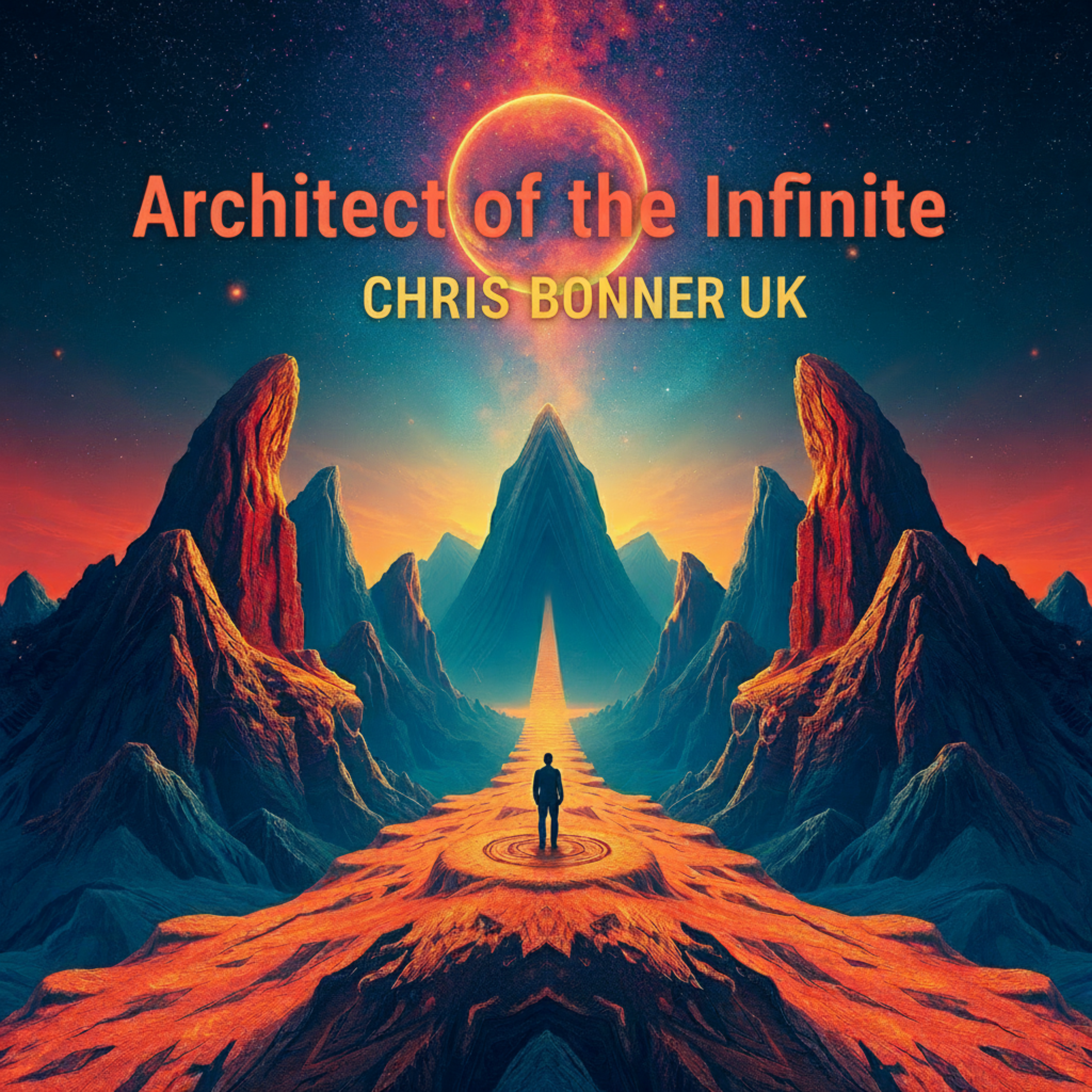 Architect of the Infinite by Chris Bonner UK cover art