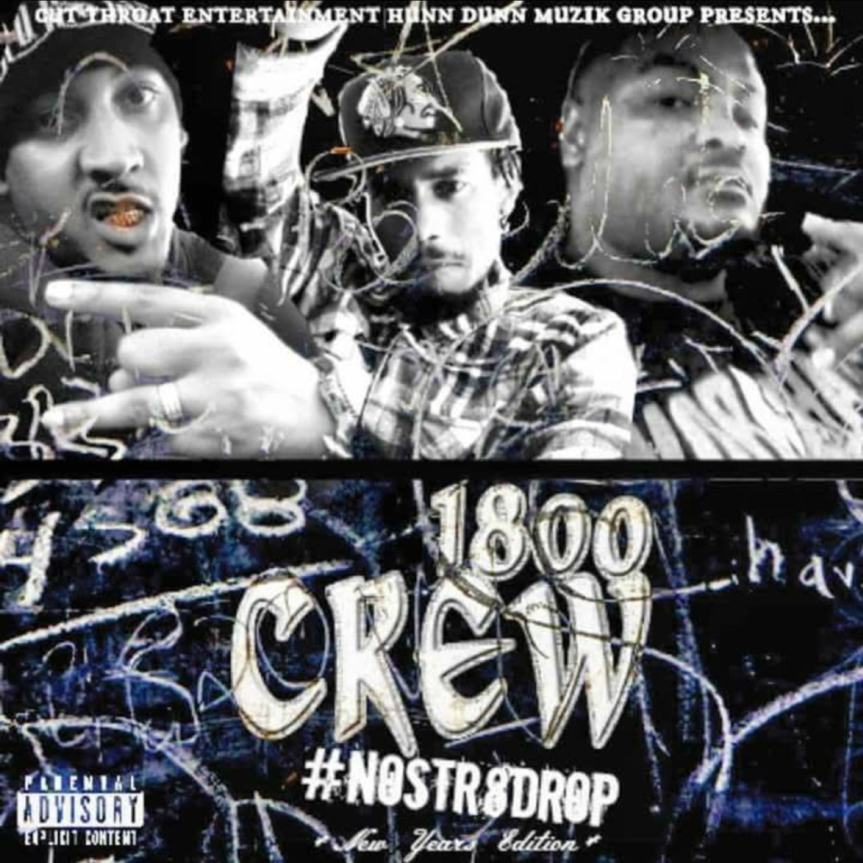 No Str8 Drop (1800 Crew) 2016 by GB Da Monsta cover art