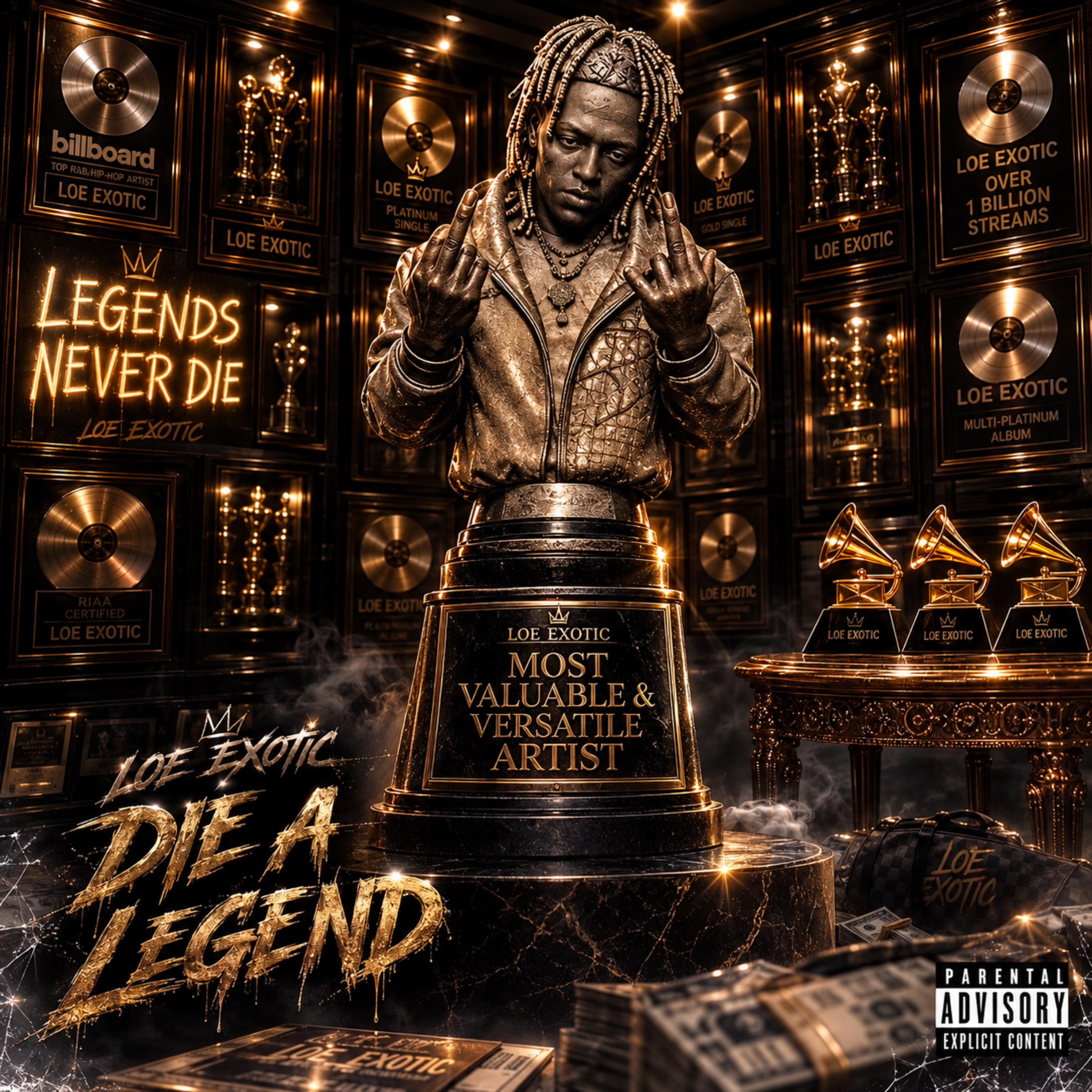 DIE A LEGEND by LOE Exotic cover art