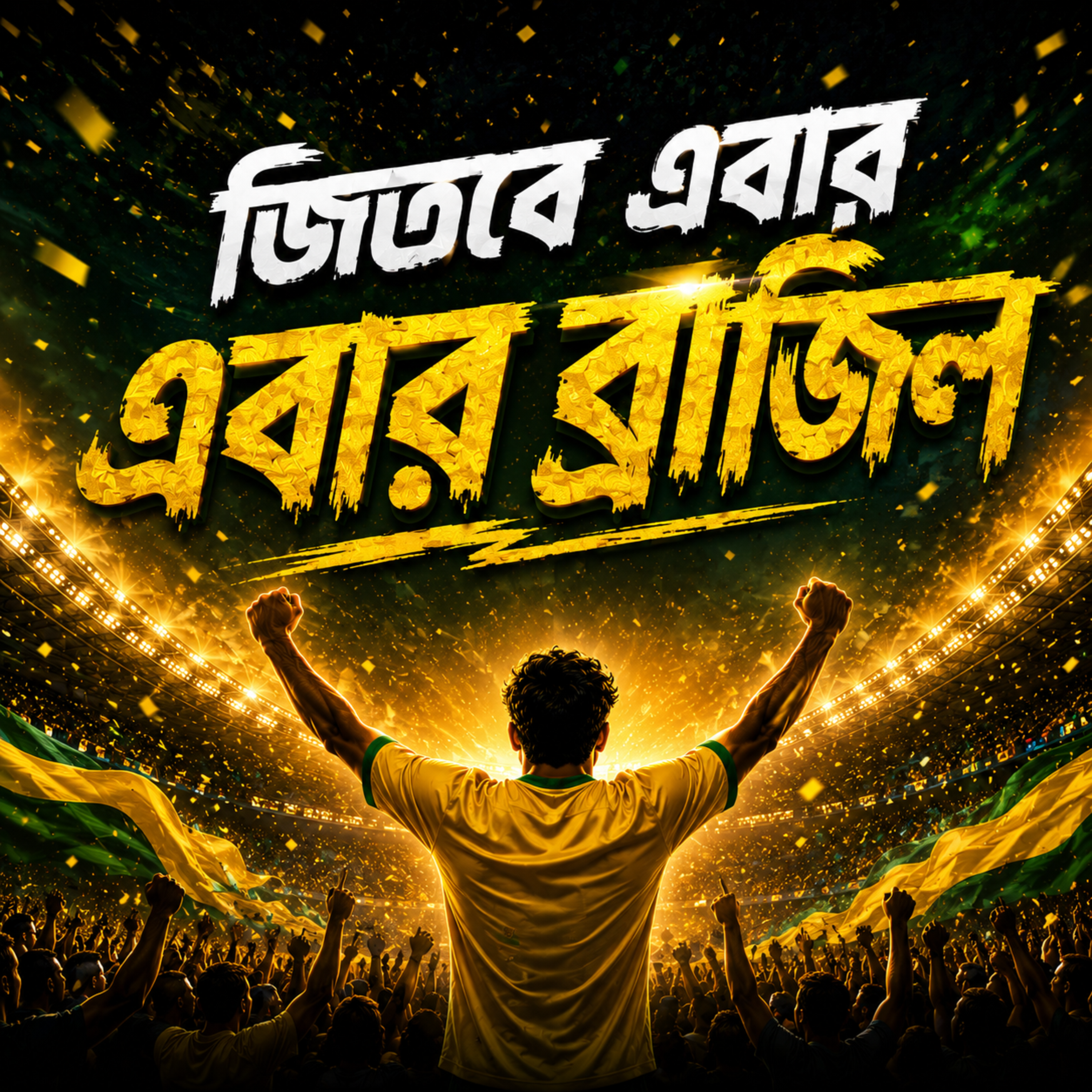 জিতবে এবার এবার ব্রাজিল (Jitbe Abar Barazil) by Rabiul Karim cover art