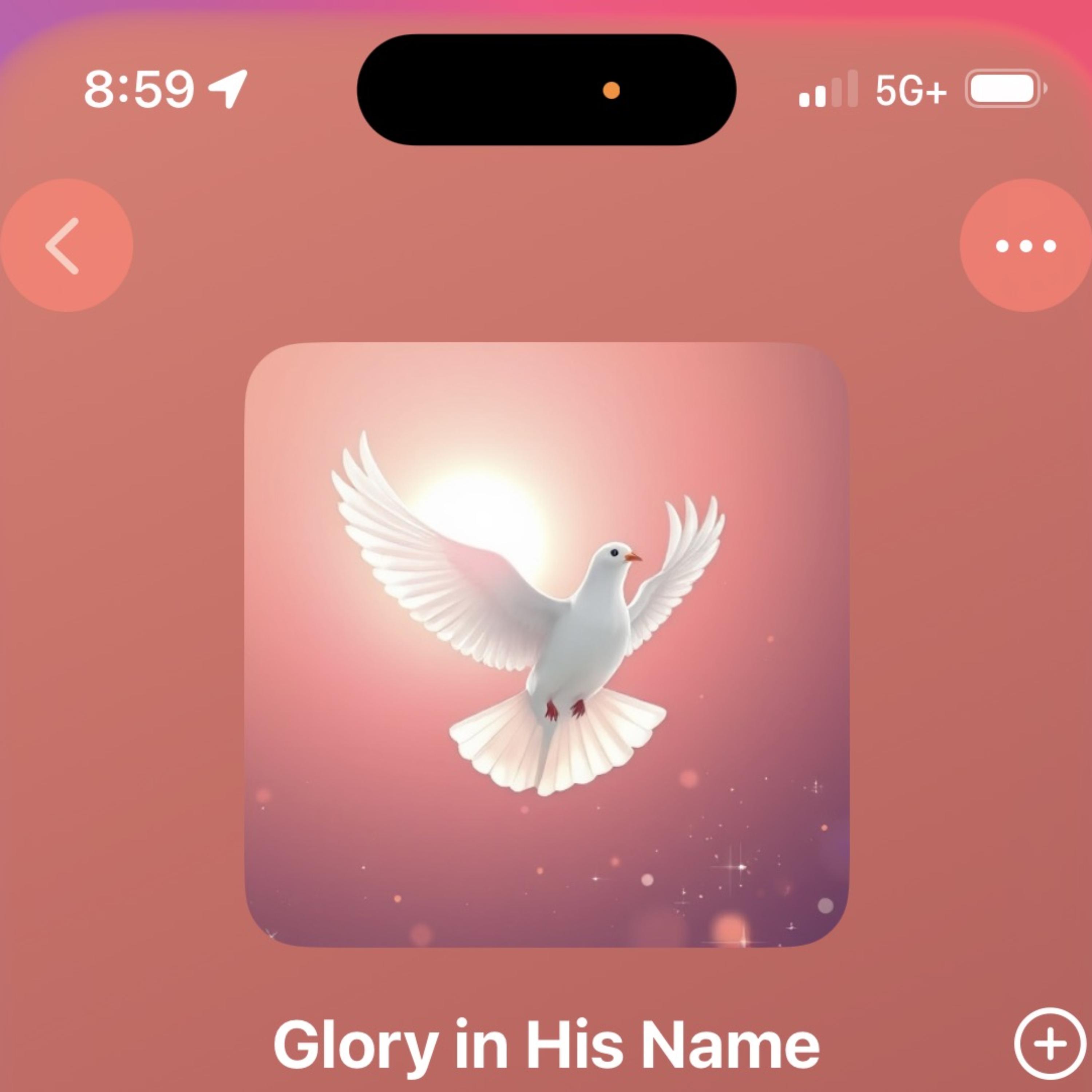 Glory In His Name artwork