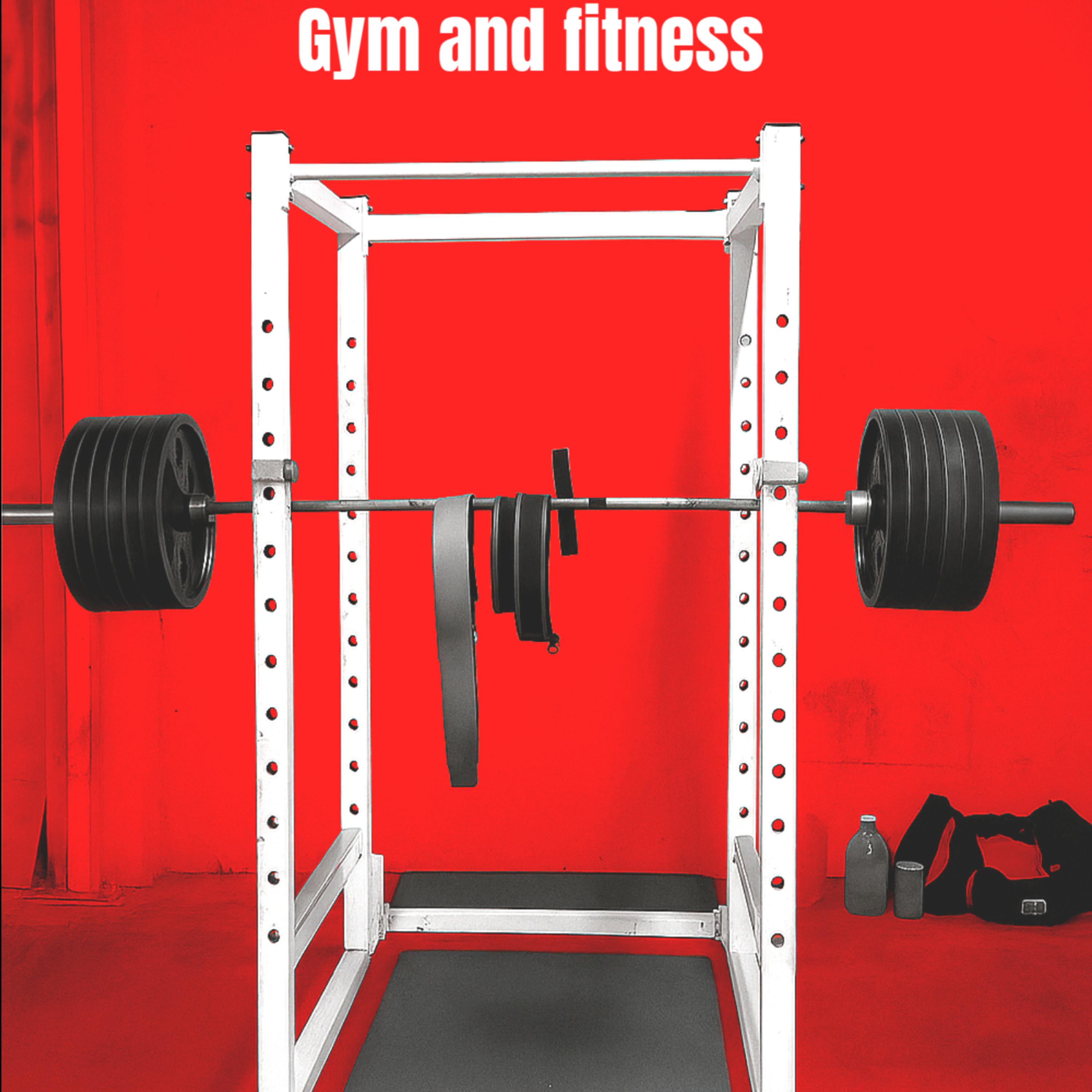 Gym and fitness artwork