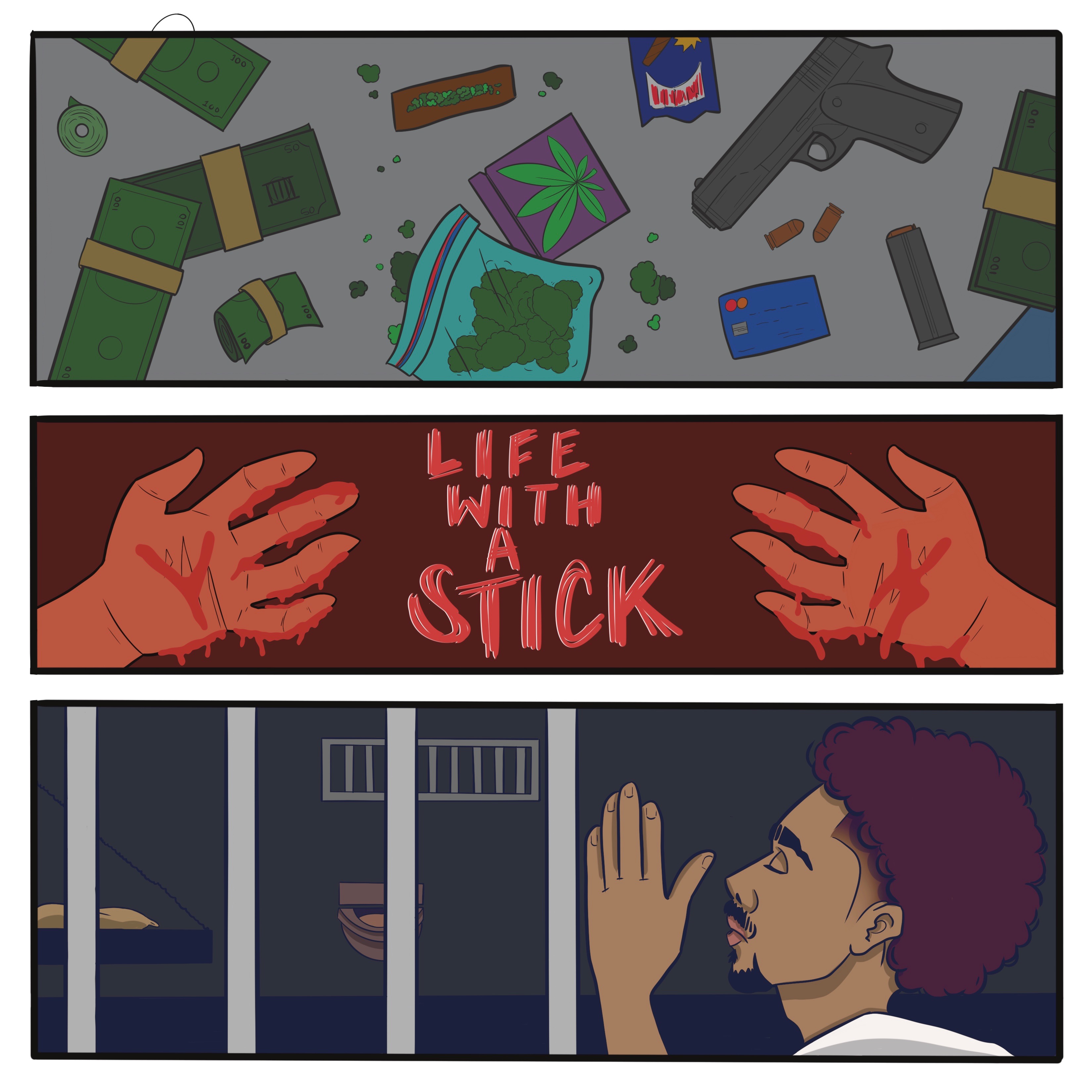 Life With A Stick artwork