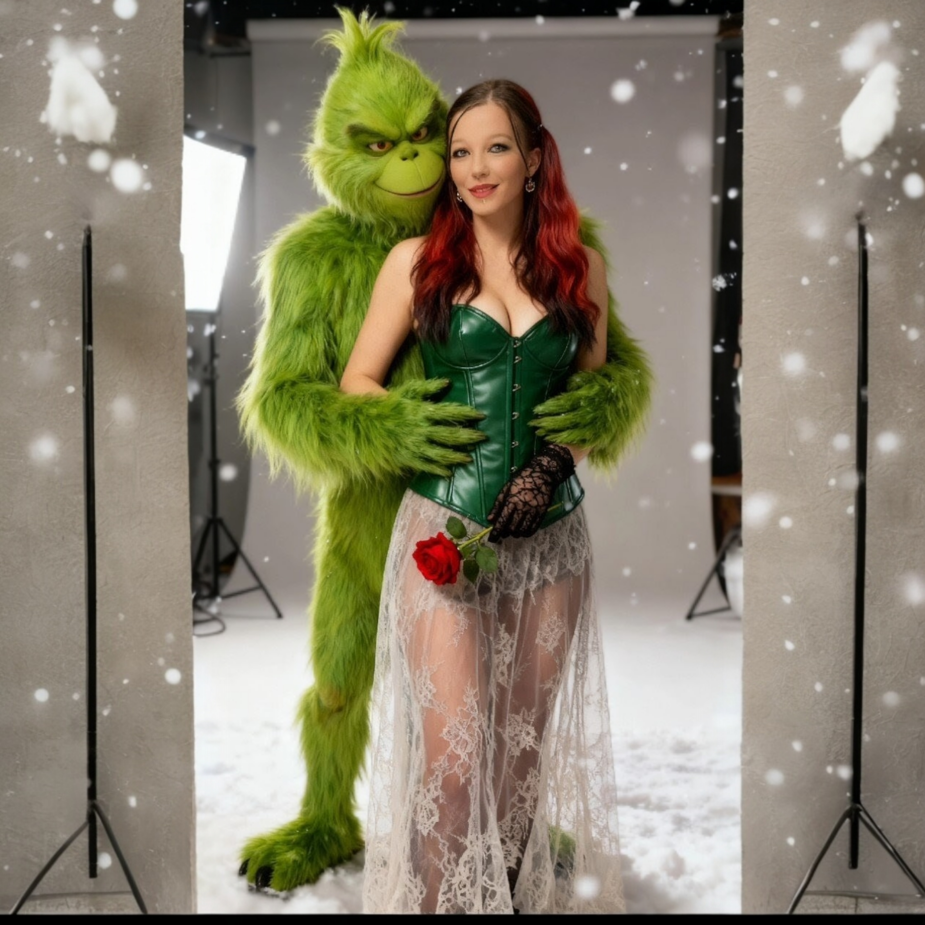 Jingle Over Here, Grinch artwork