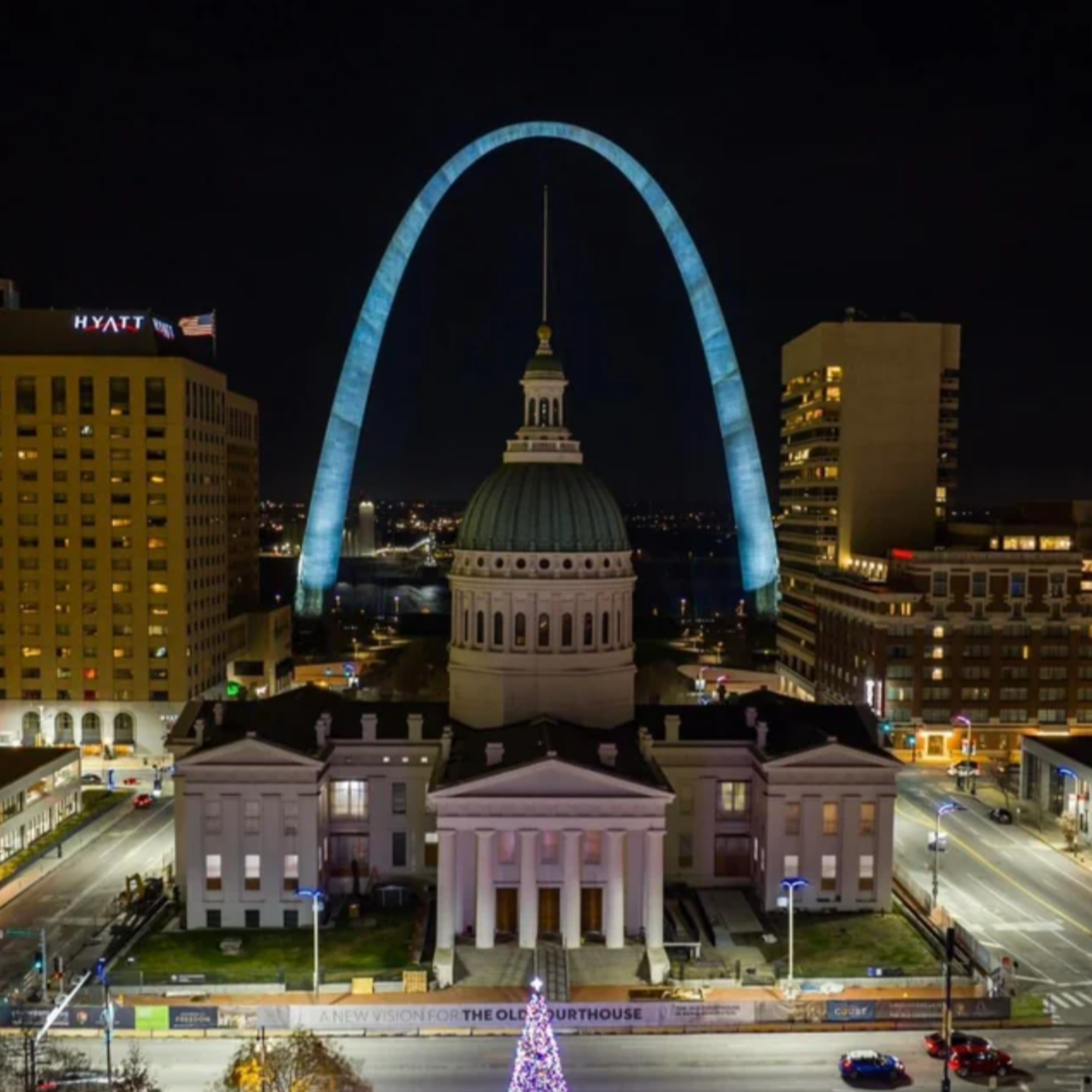 St.louis Christmas artwork