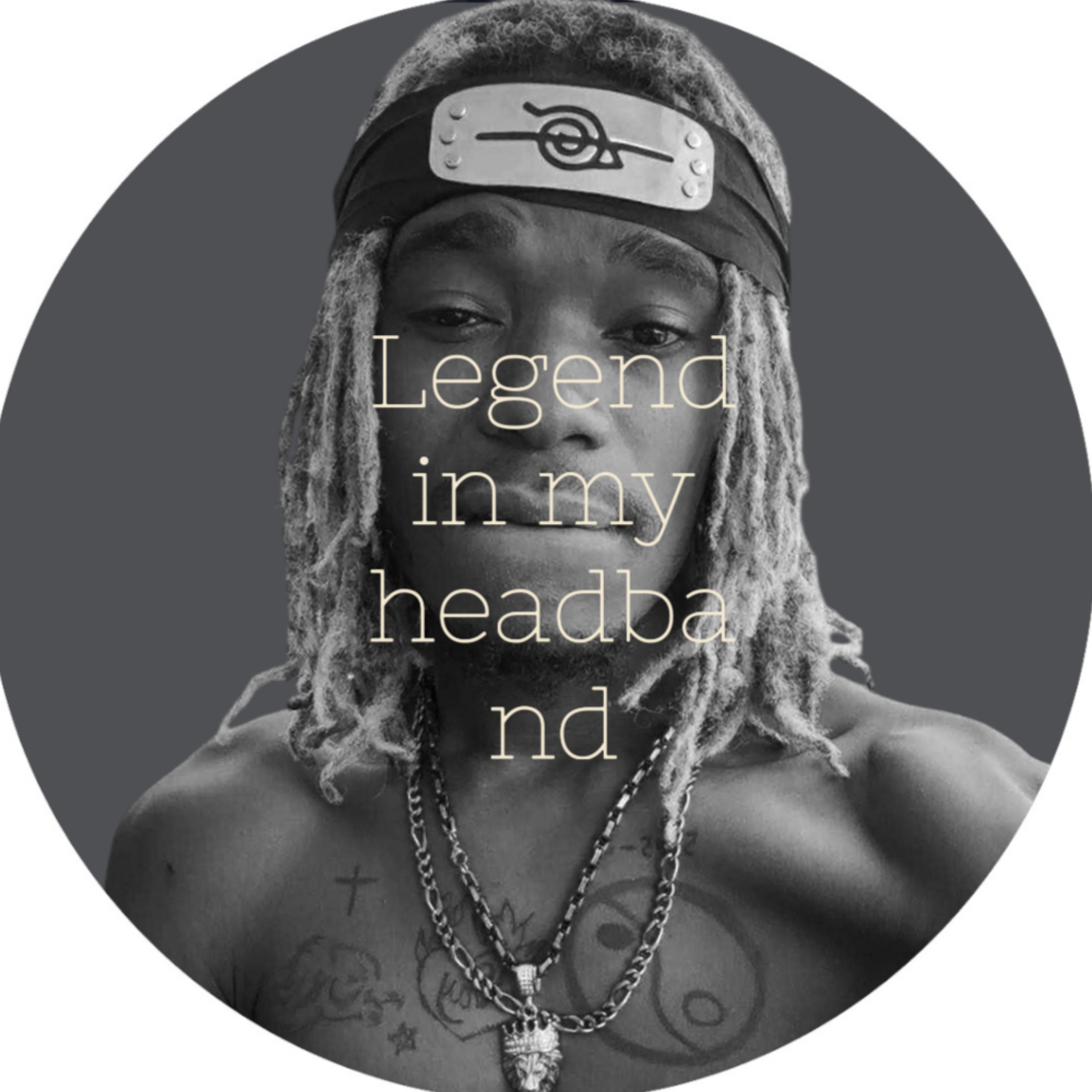 legend in my headband artwork