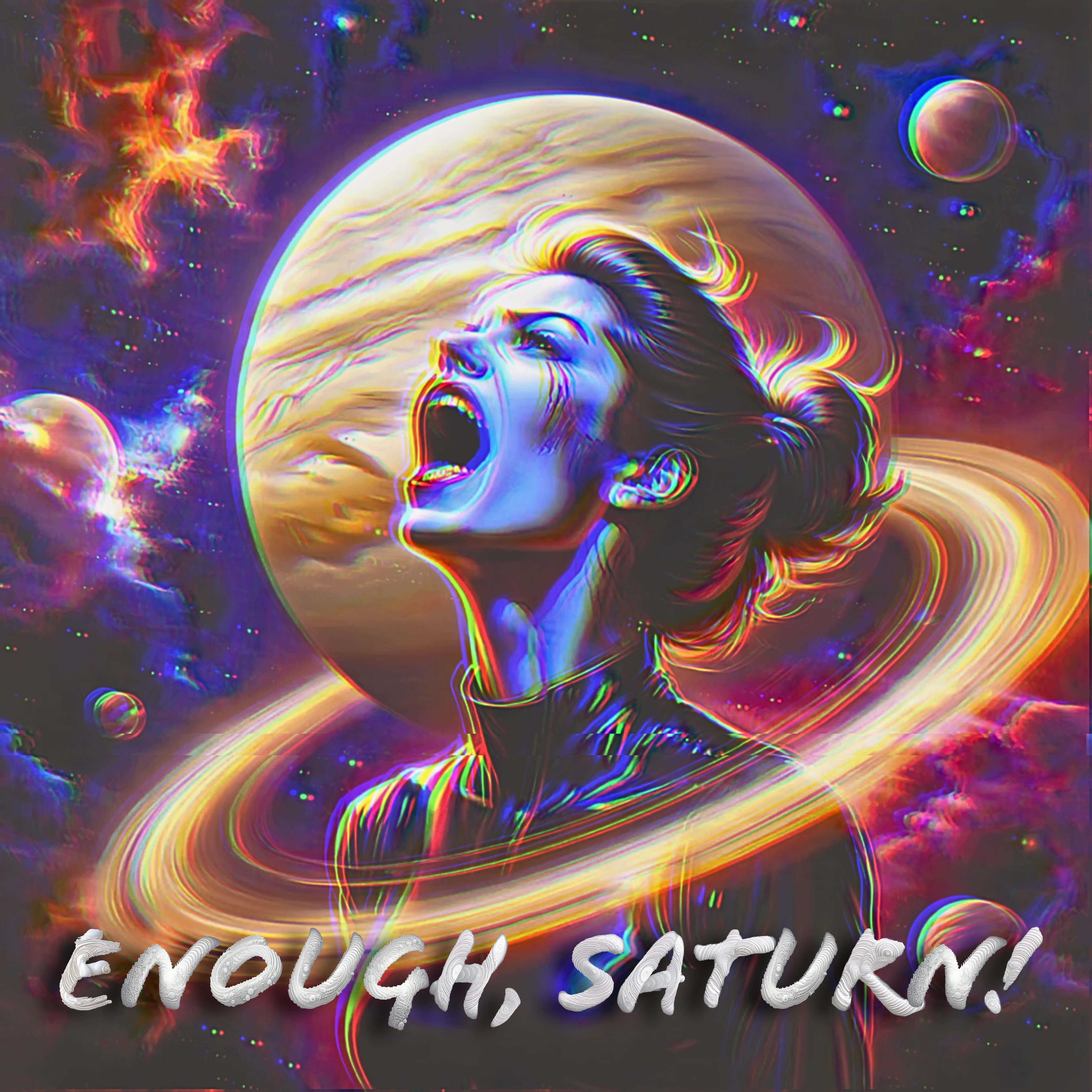 Enough, Saturn! artwork