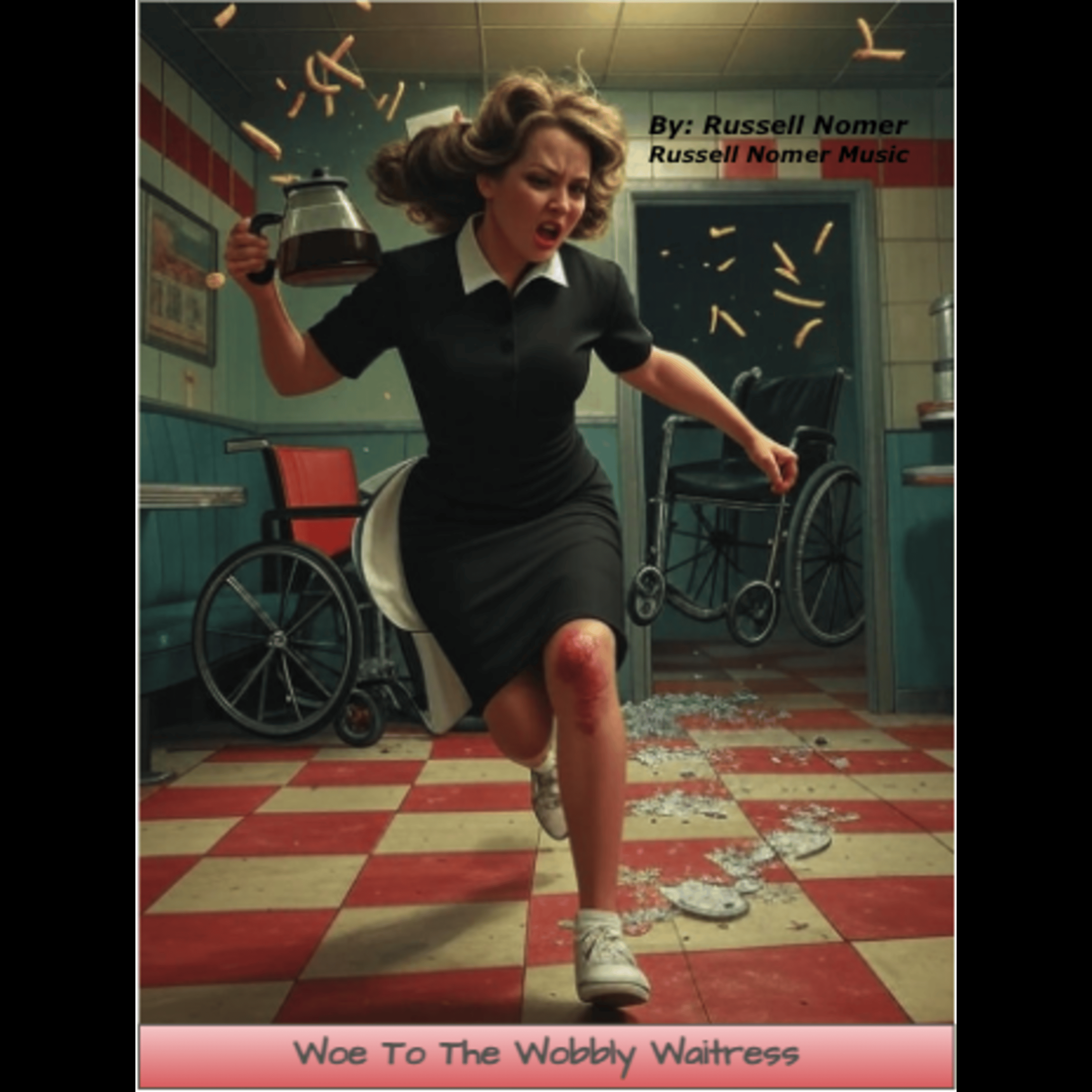Woe To The Wobbly Waitress artwork