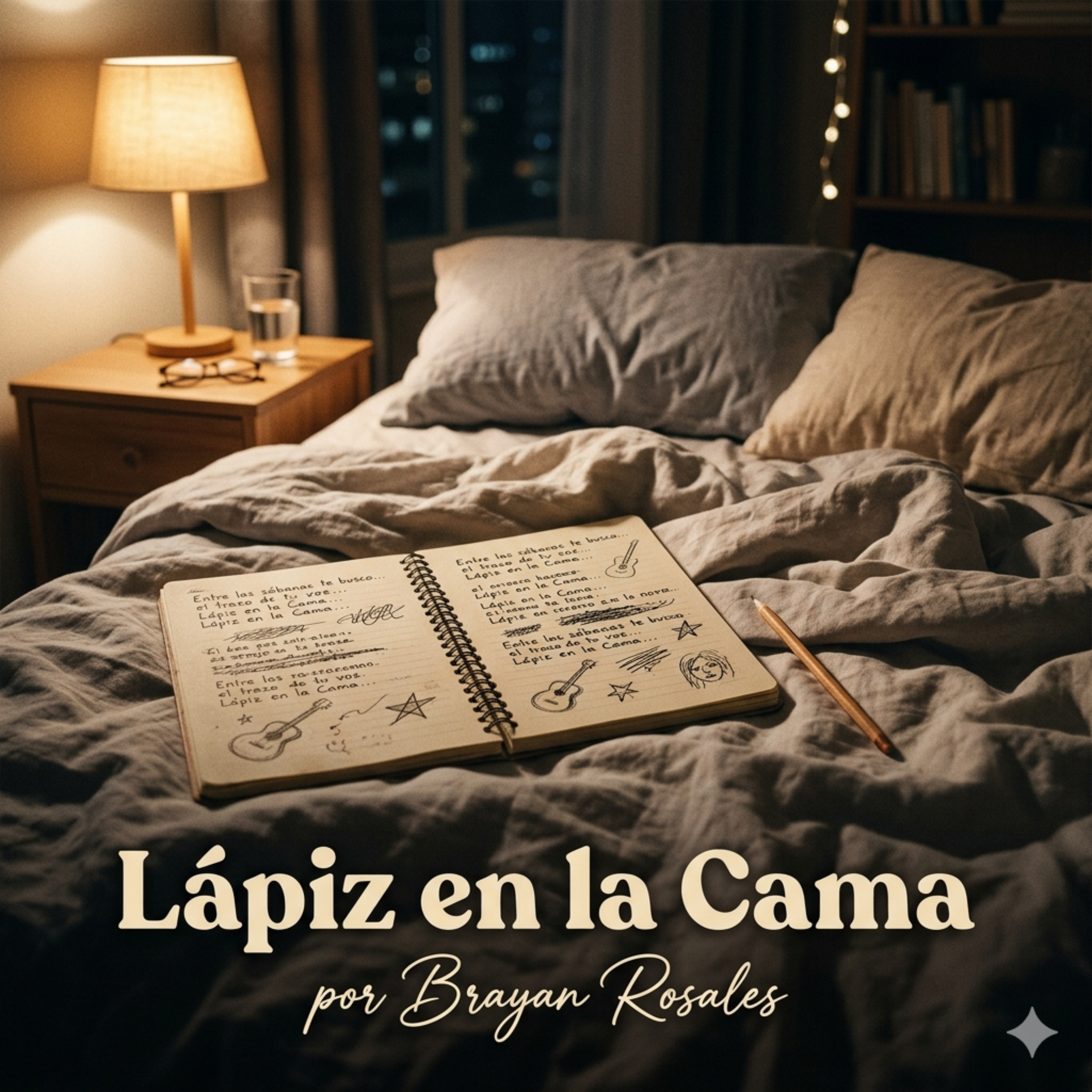 Lápiz en la cama by Brayan Rosales cover art