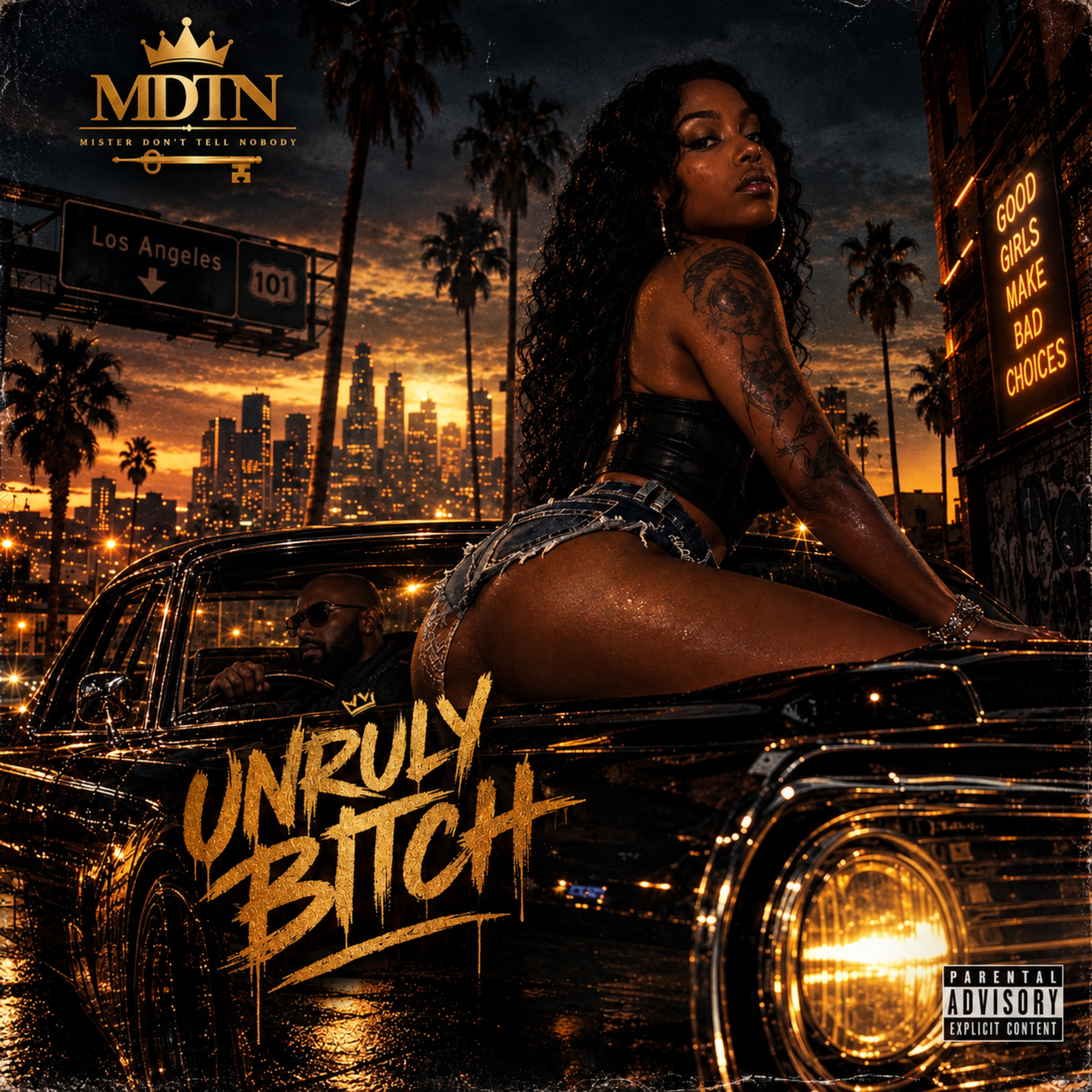 Unruly Bitch by Mister Dont Tell nobody cover art