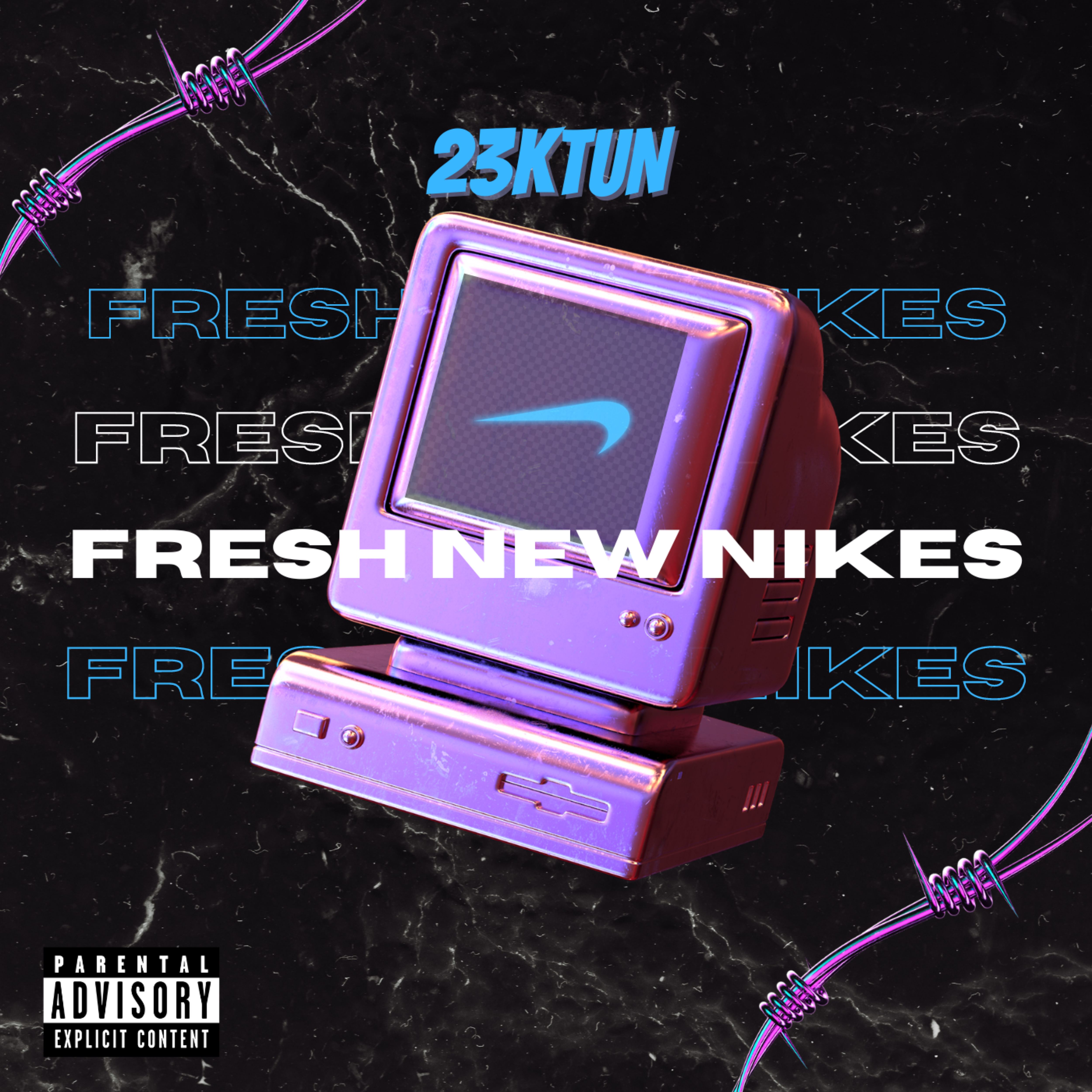 FRESH NEW NIKES artwork
