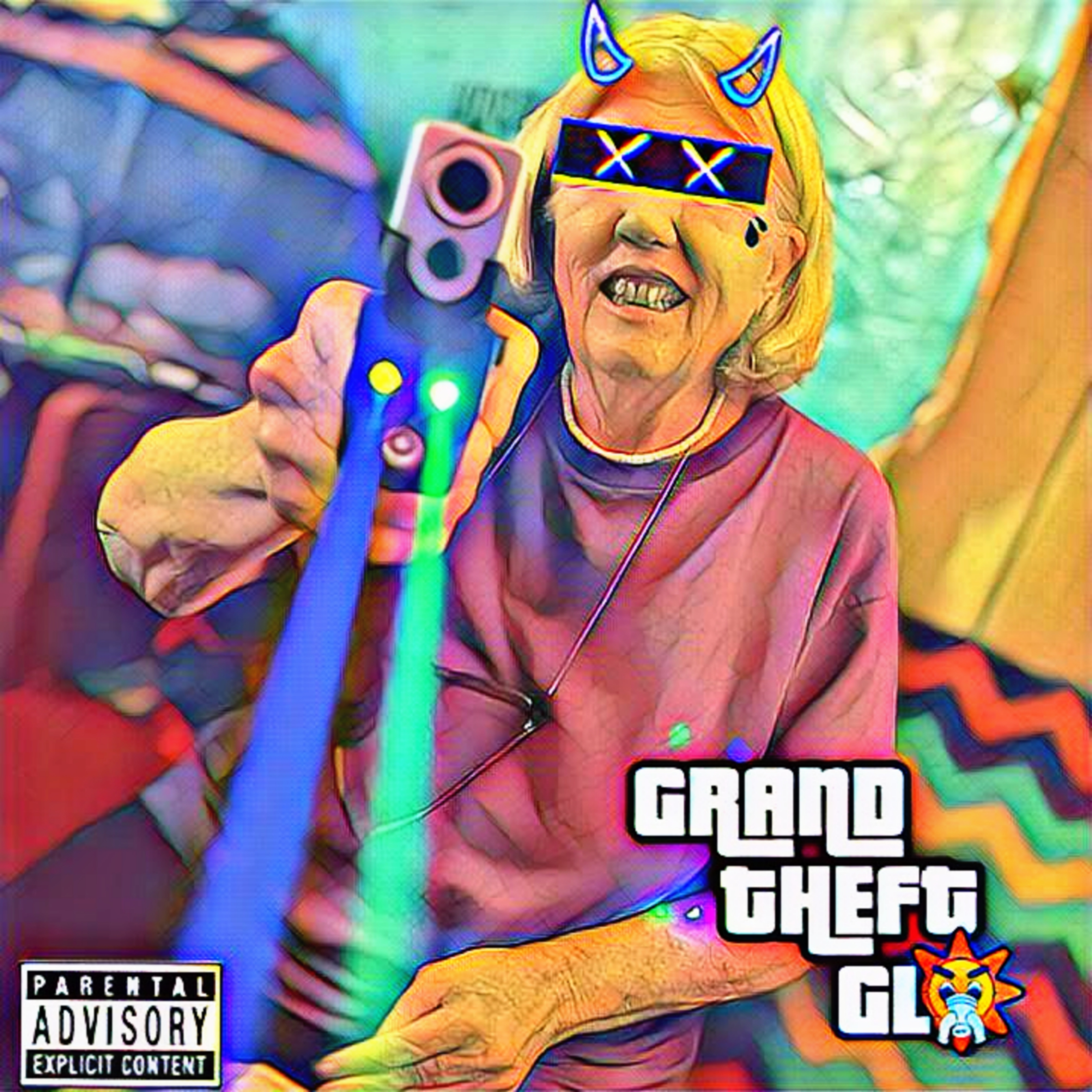 Grand Theft Glo  artwork