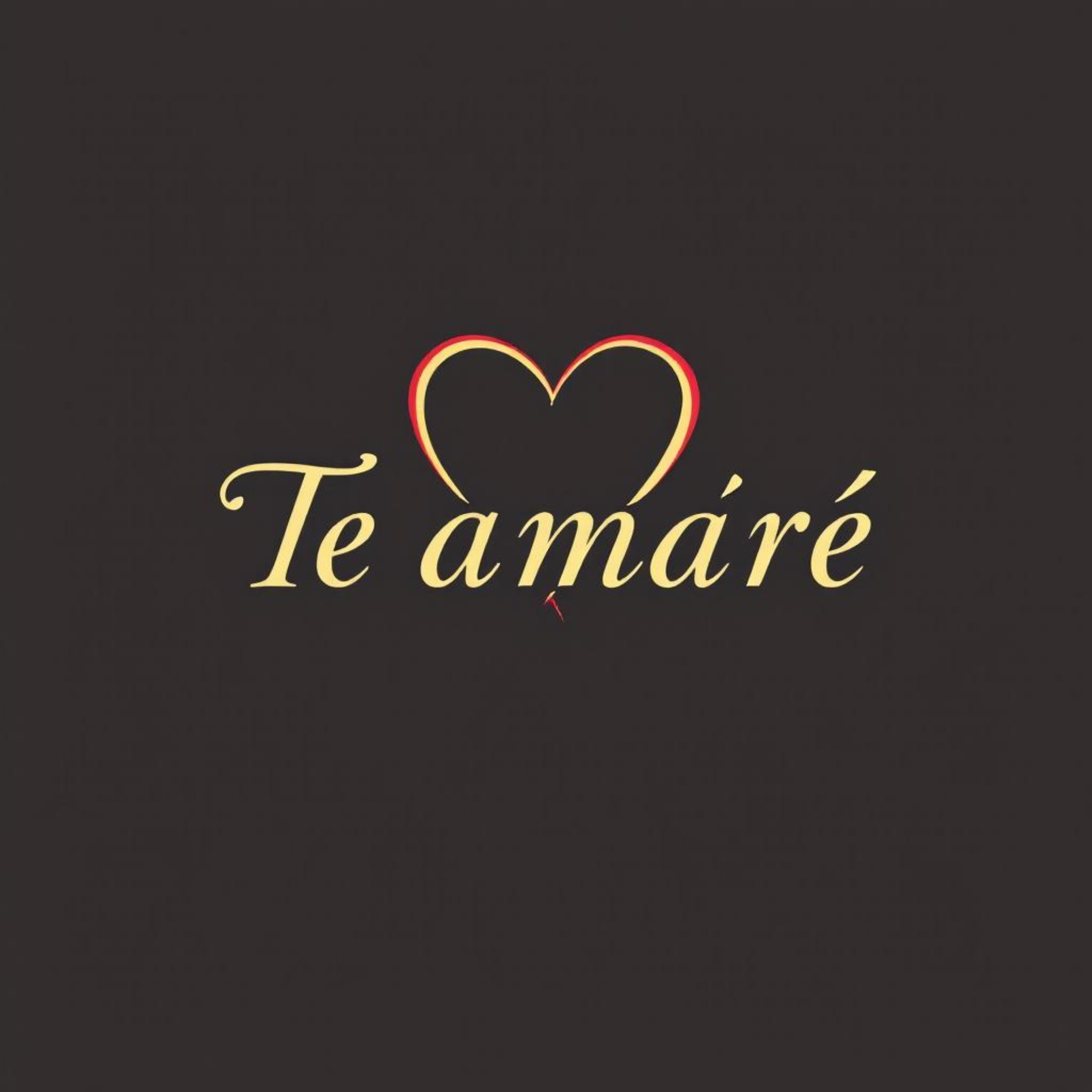 Te amaré artwork