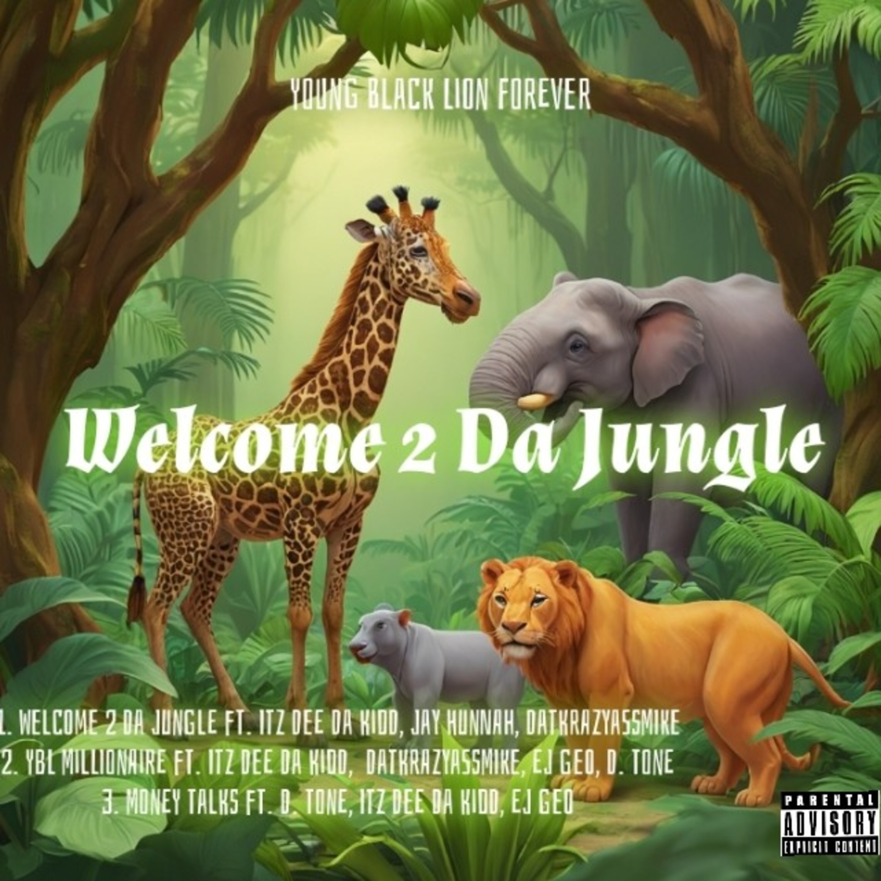 Welcome 2 Da Jungle by Itz Dee Da Kidd cover art