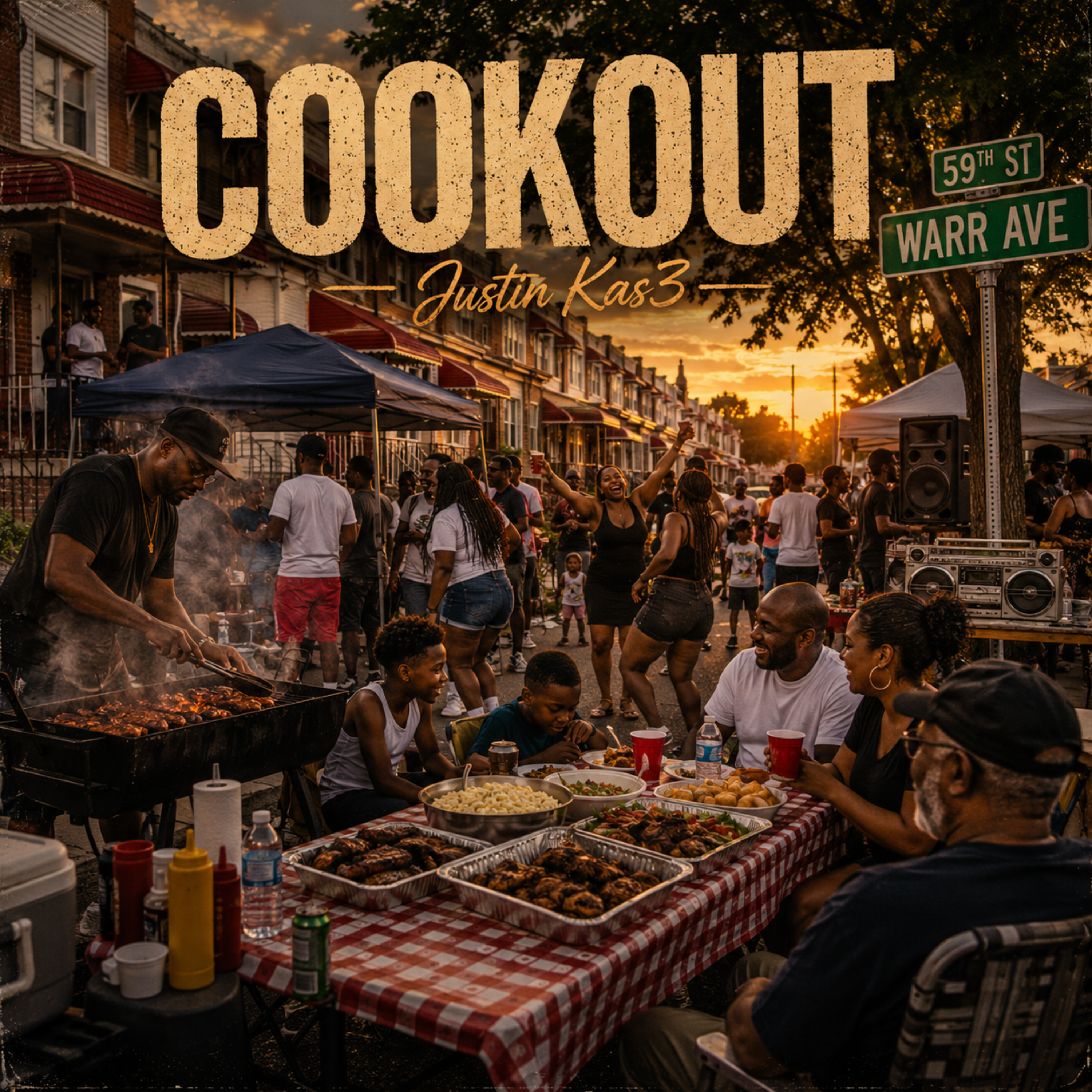 Cookout by Justin Kas3 cover art
