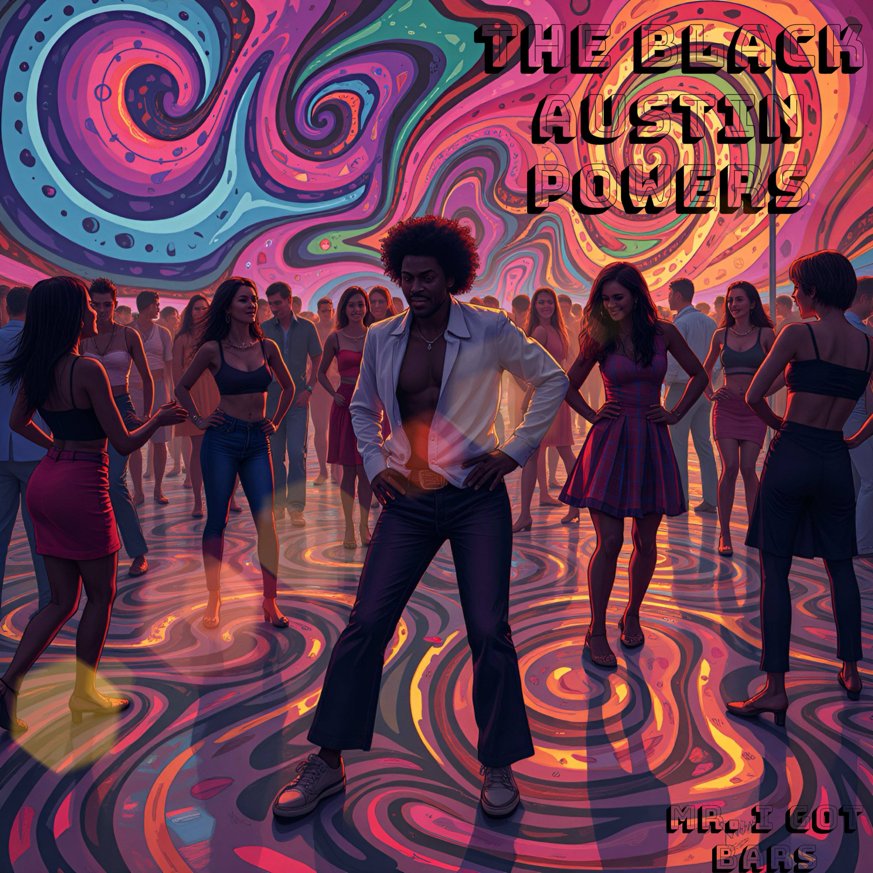 The Black Austin Powers artwork