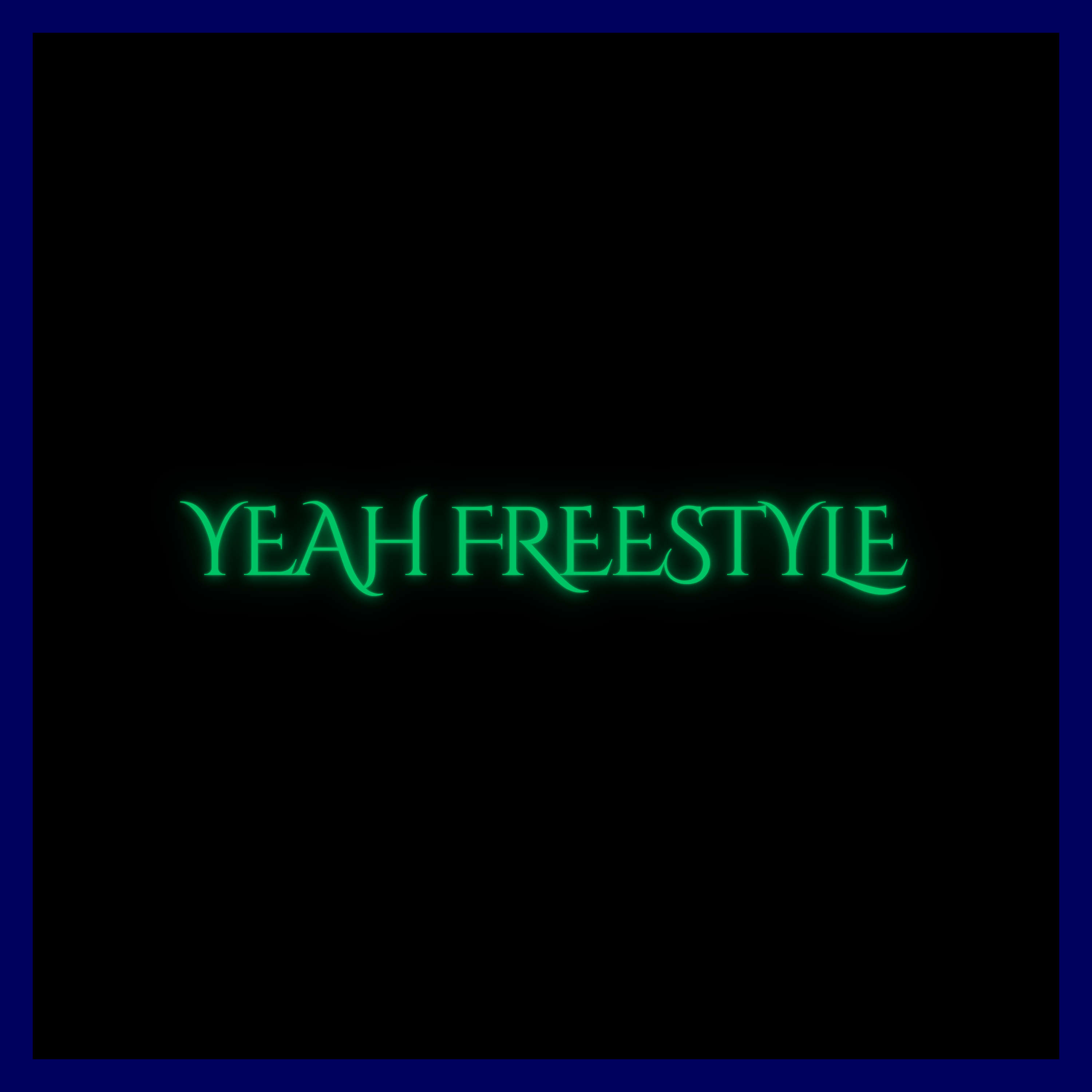 Yeah freestyle (slowed and reverb) artwork