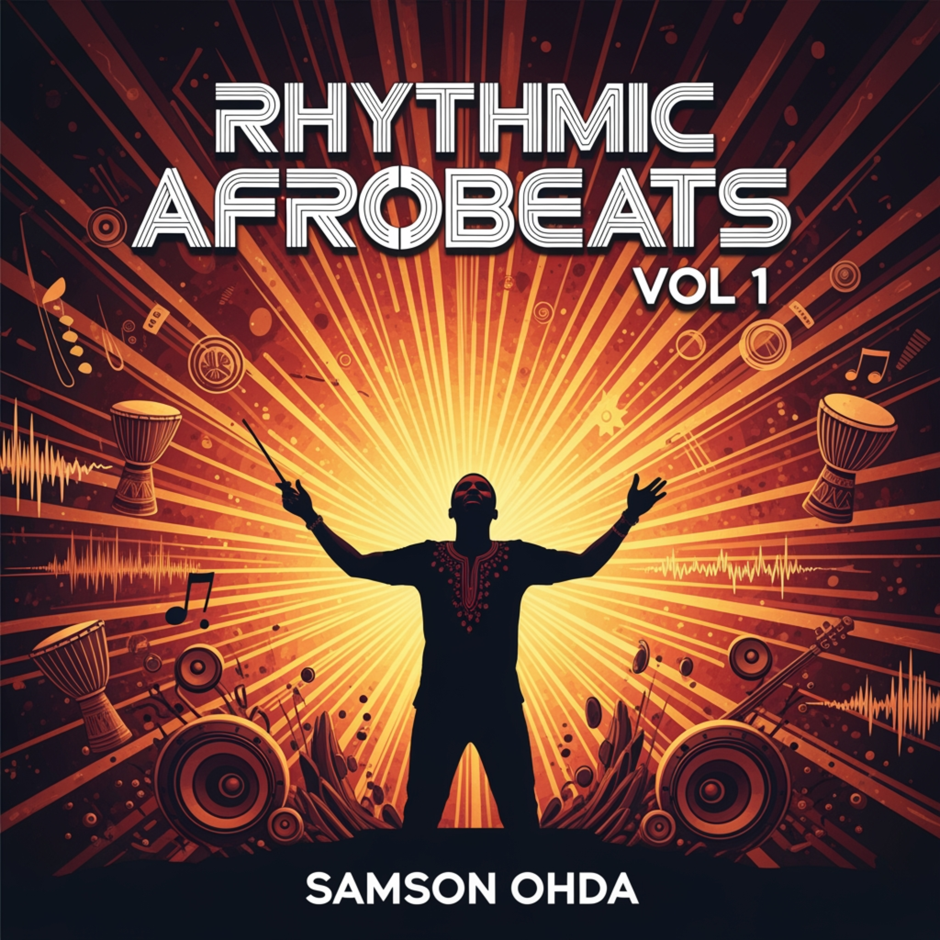Rhythmic Afrobeats Vol 1 Album artwork