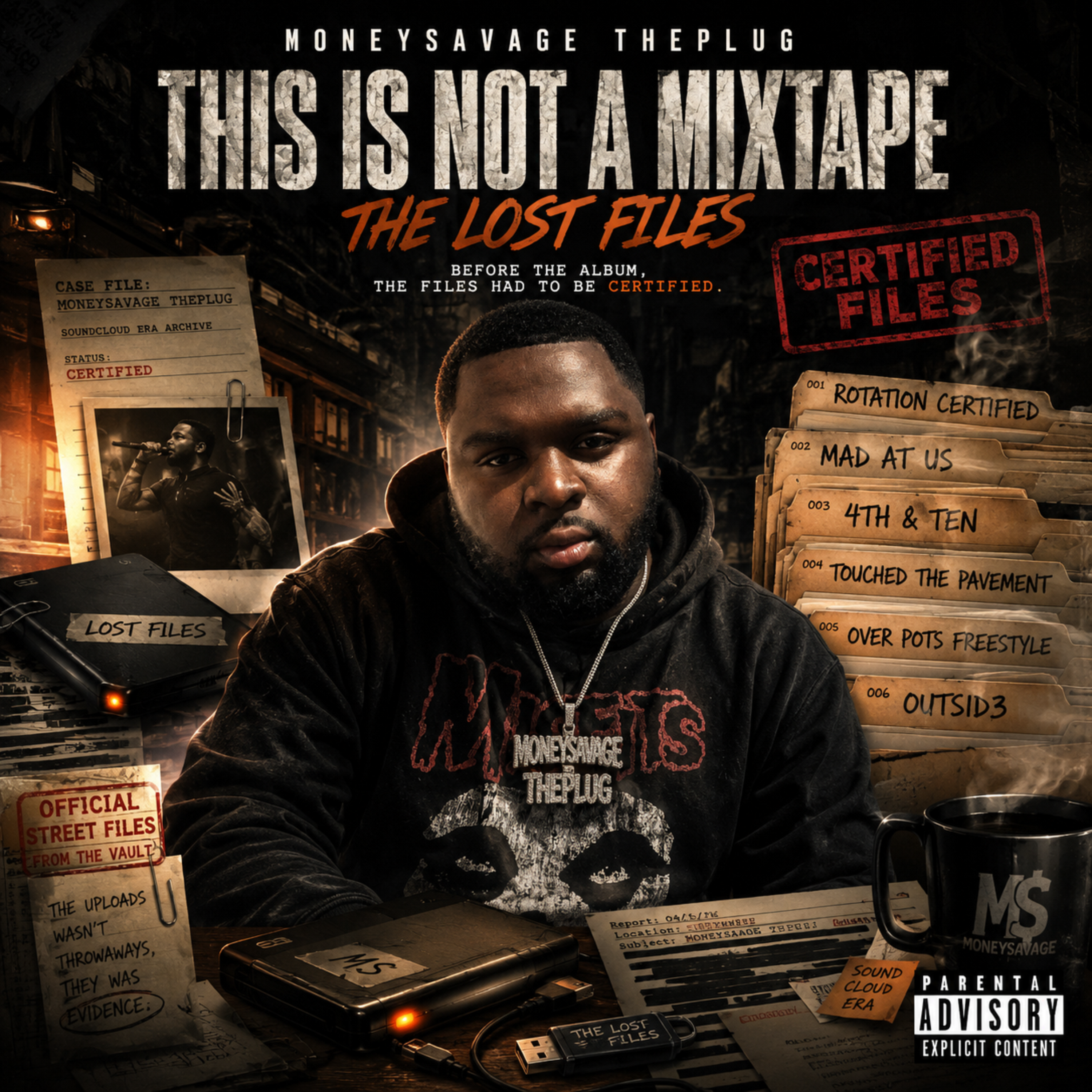 This Is Not A Mixtape: The Lost Files by MoneySavage ThePlug cover art