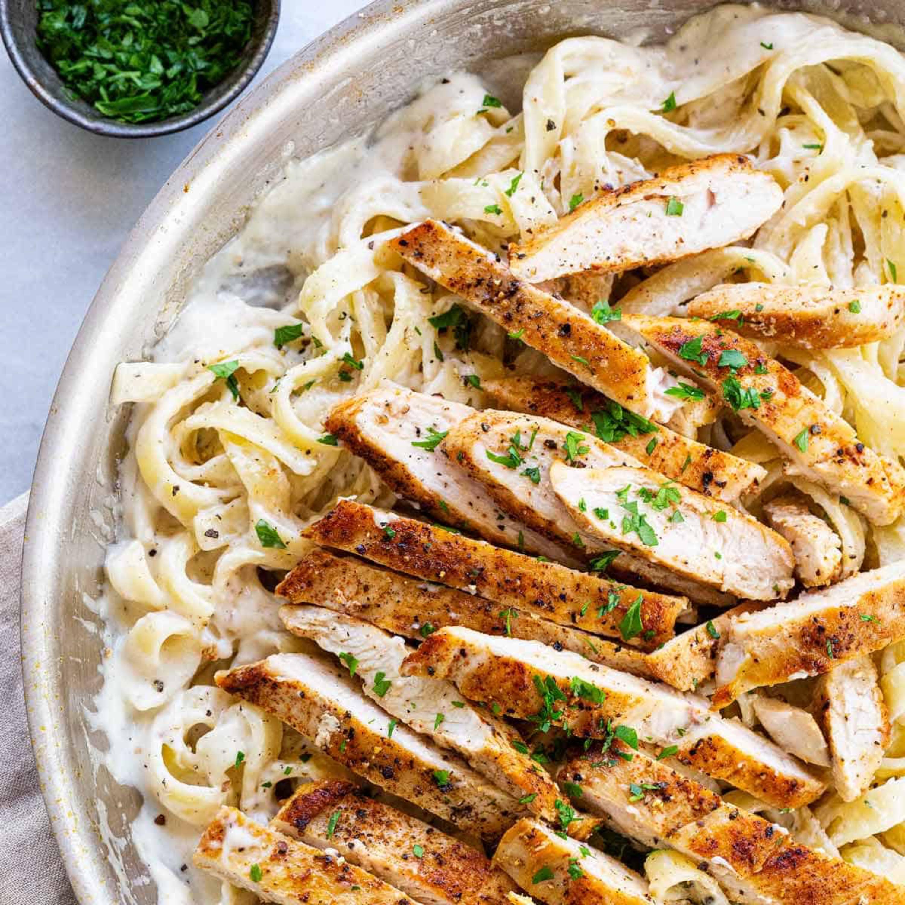 Chicken Alfredo artwork