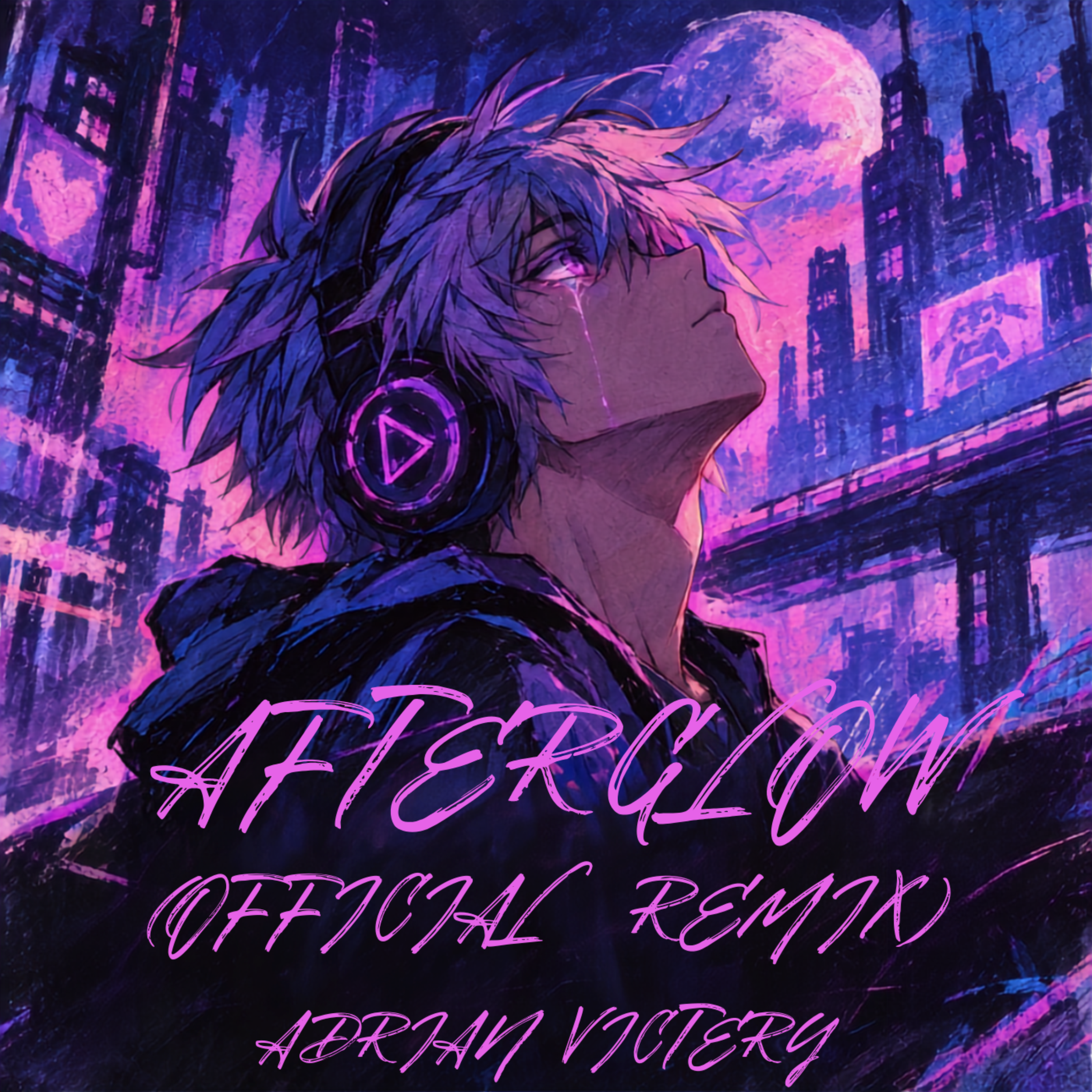 Afterglow (Official Remix) by Adrian Vickery cover art
