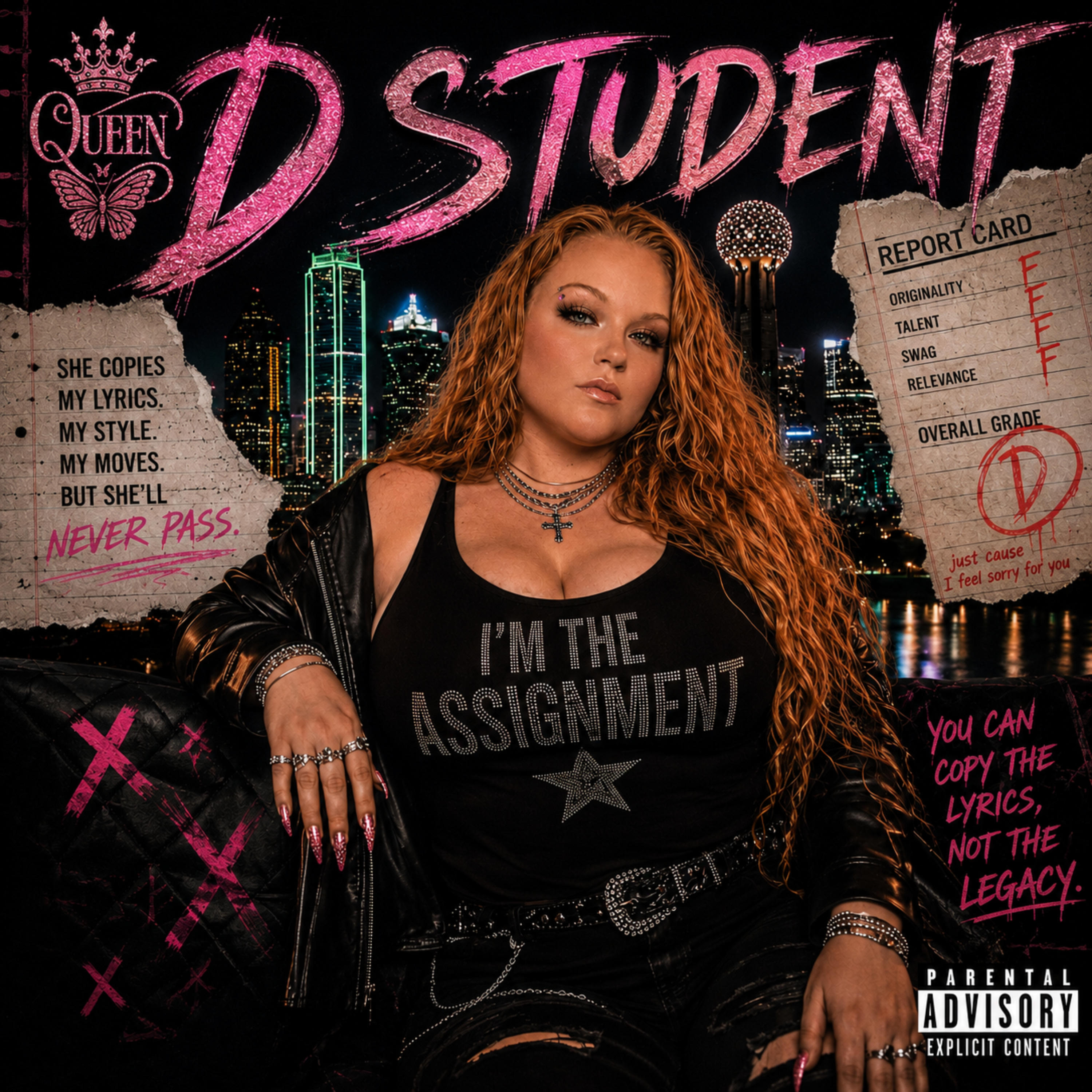 D Student by Queen Butterfly cover art