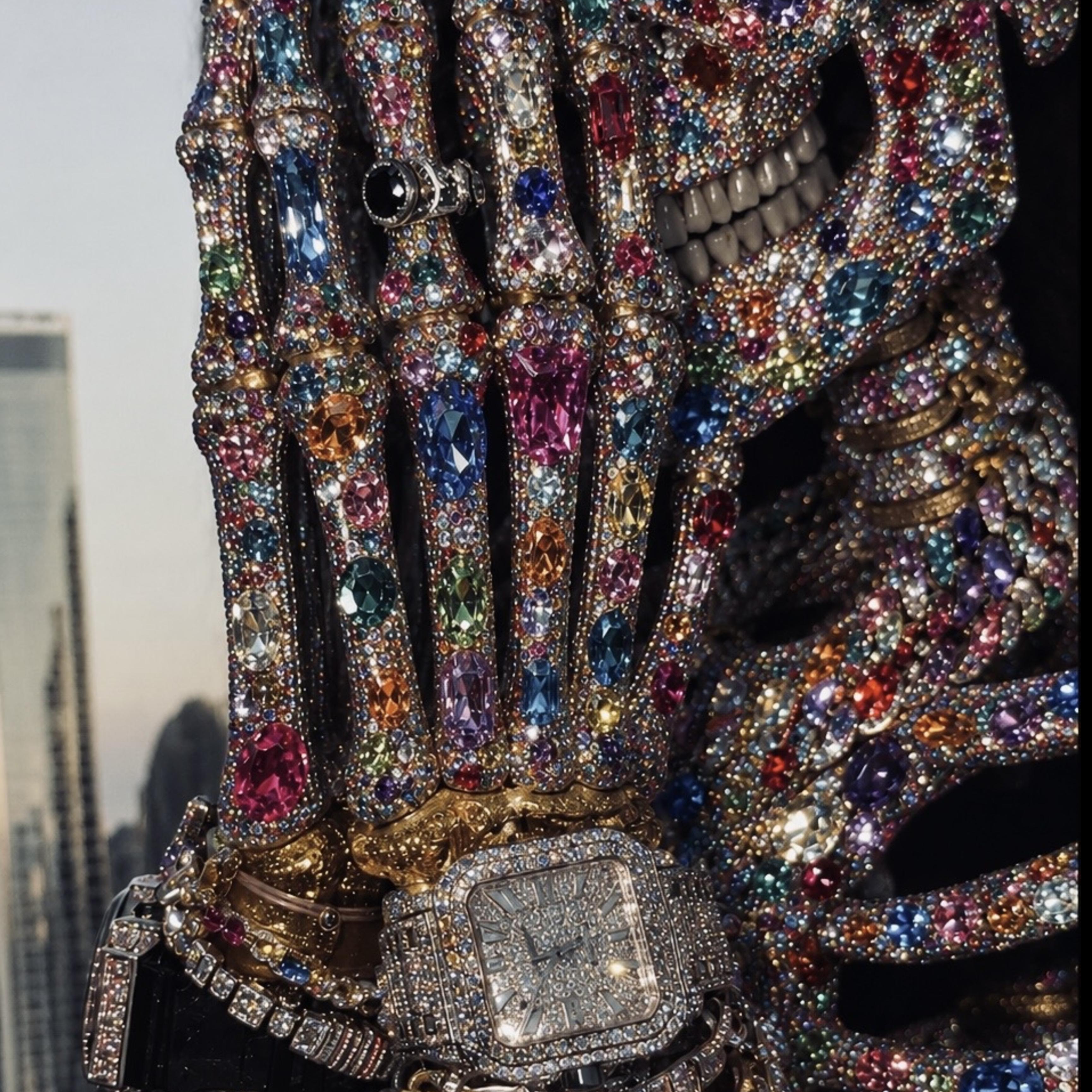different color diamond chain by vv cover art