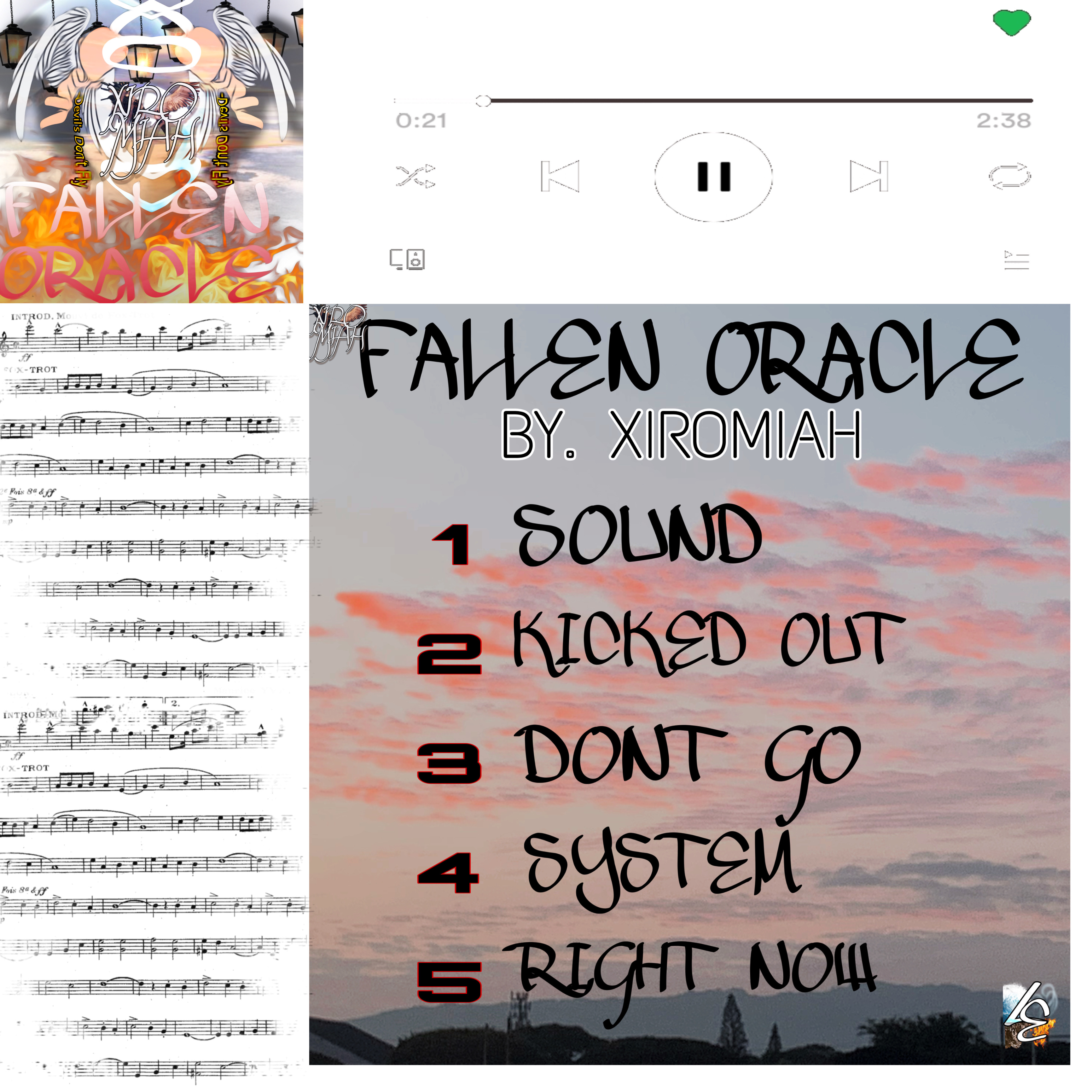 FALLEN ORACLE artwork