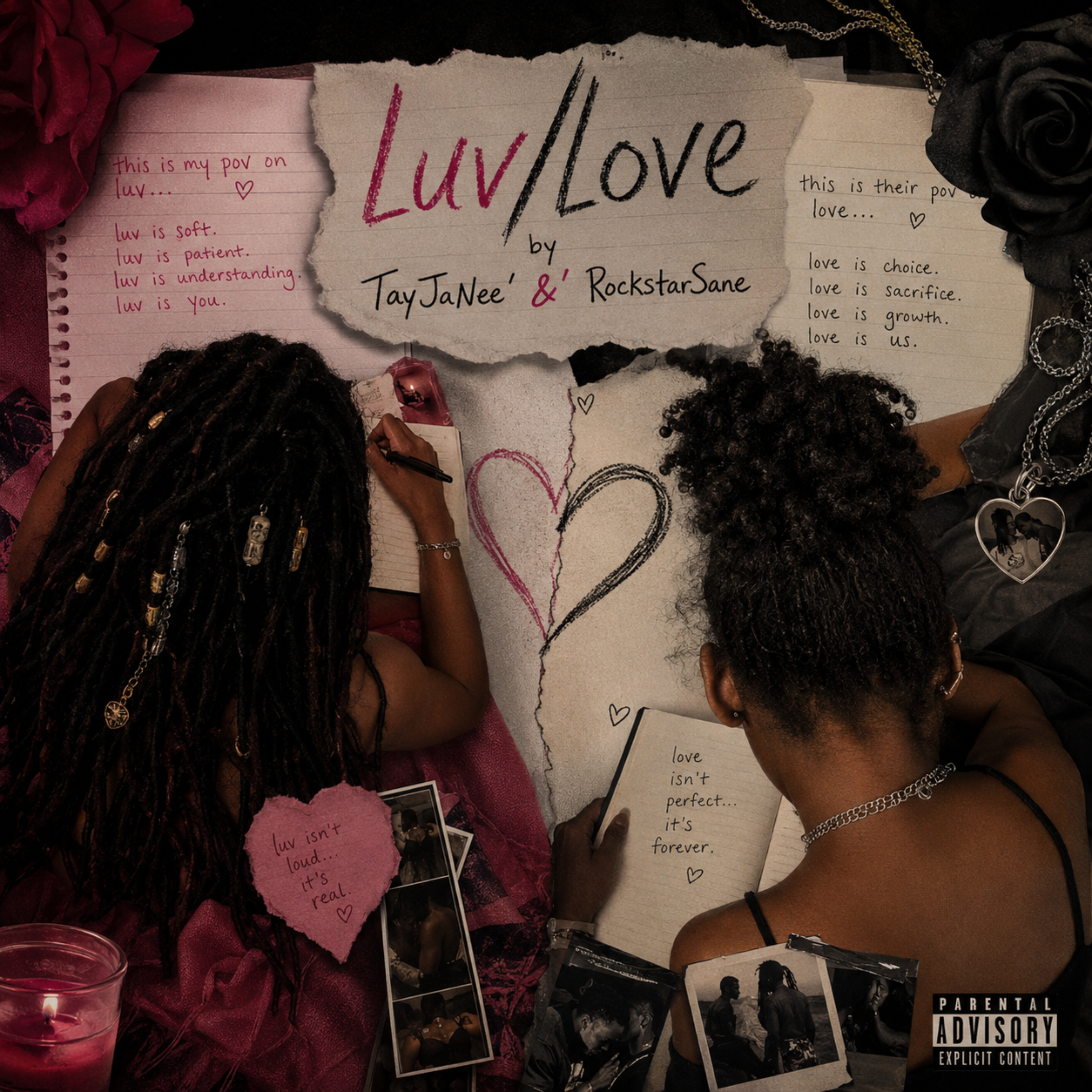 Luv/Love by TayJaNee' cover art
