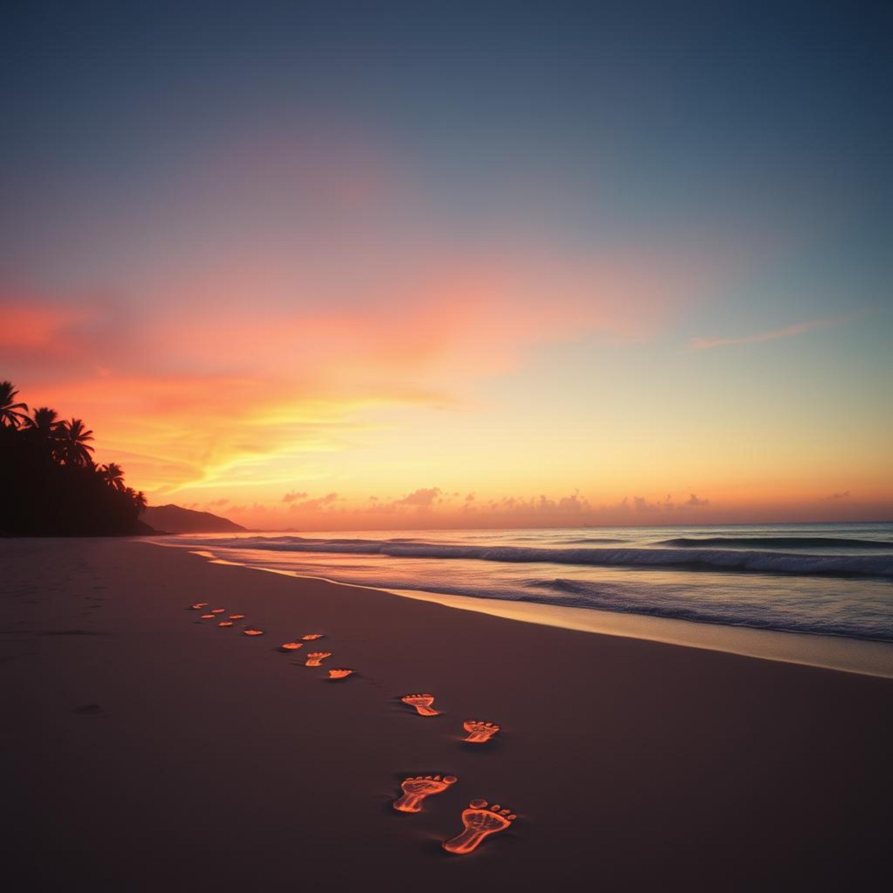 Footprints of Us/Kingdom in the Sand artwork