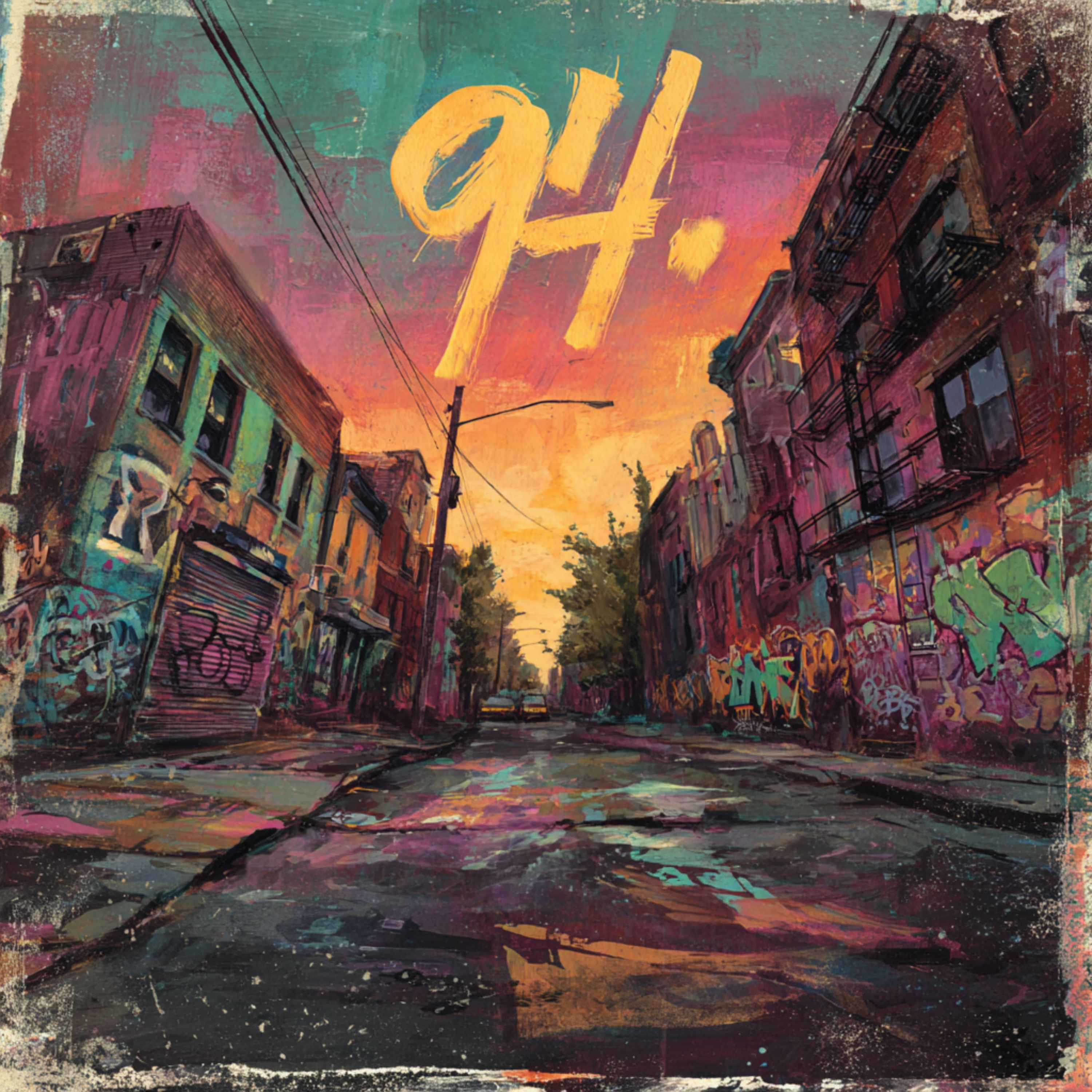 back to 94 boom bap beat artwork