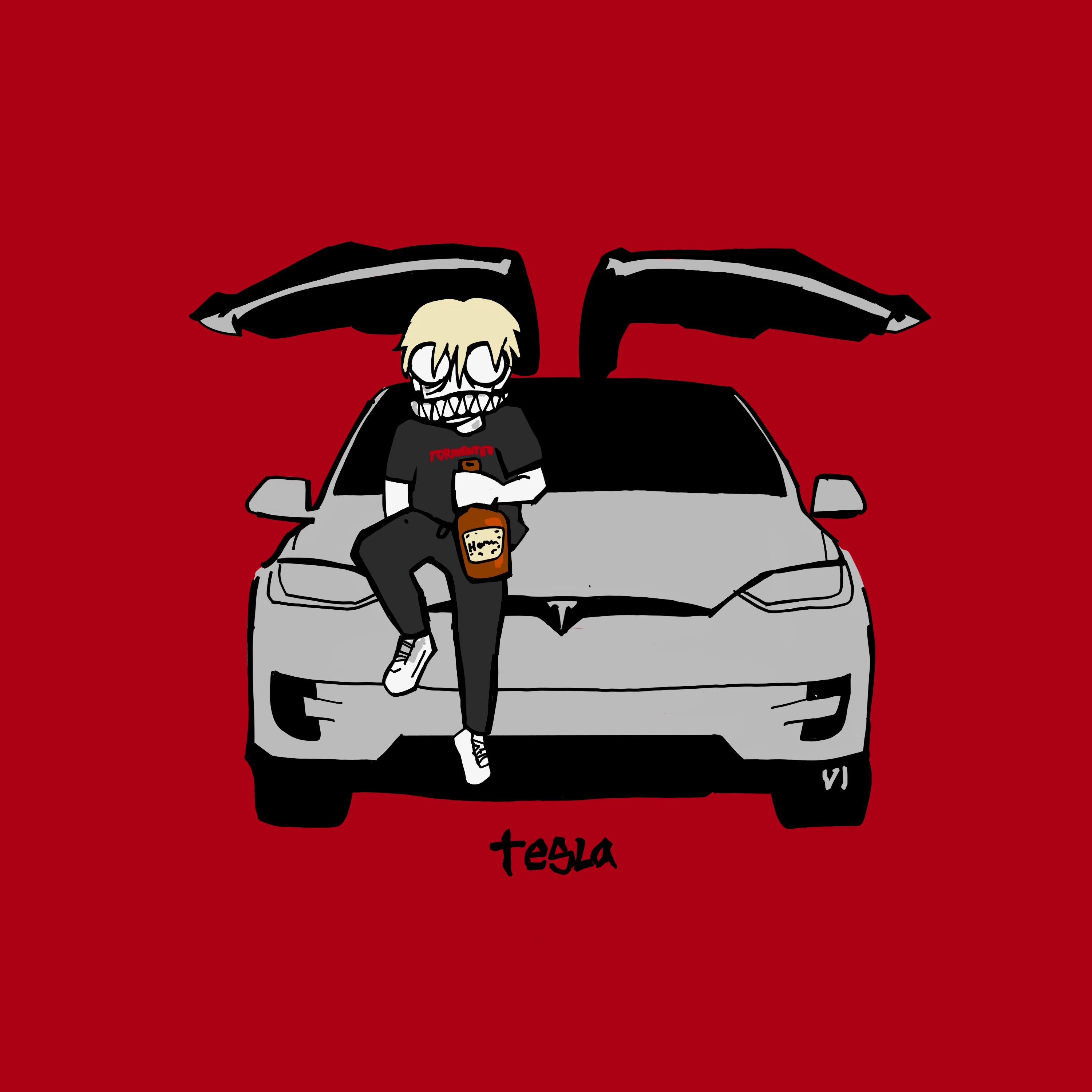 TESLA artwork