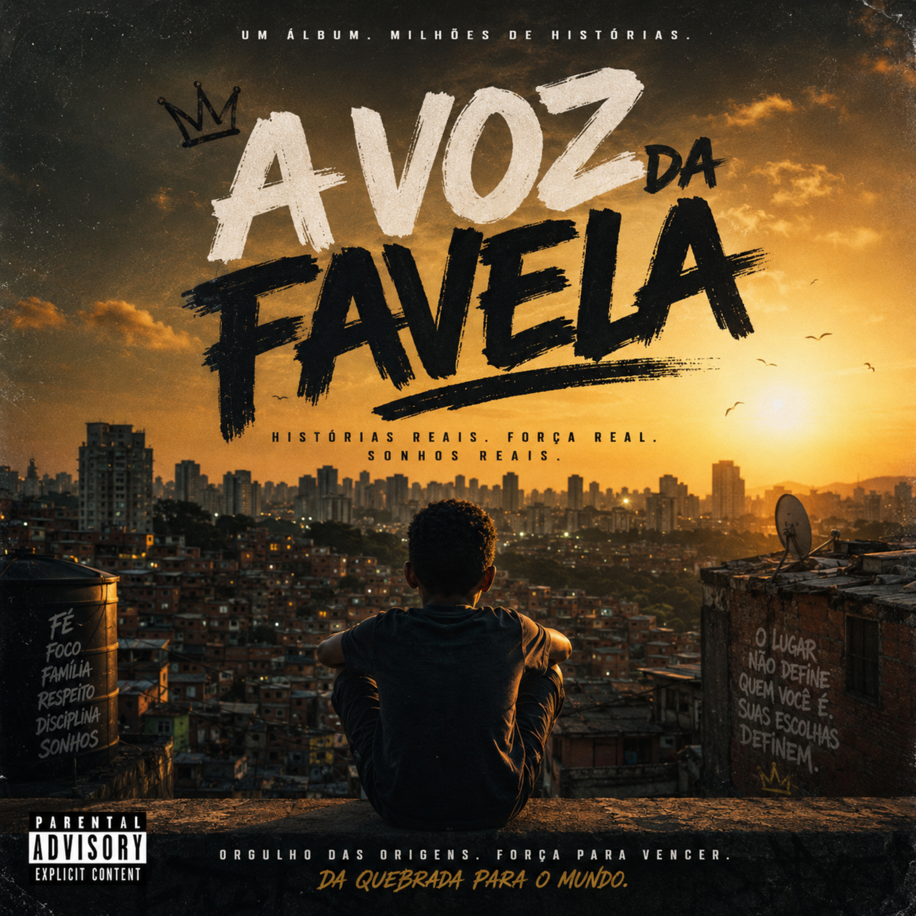 A voz da favela by Kaio Winchester cover art