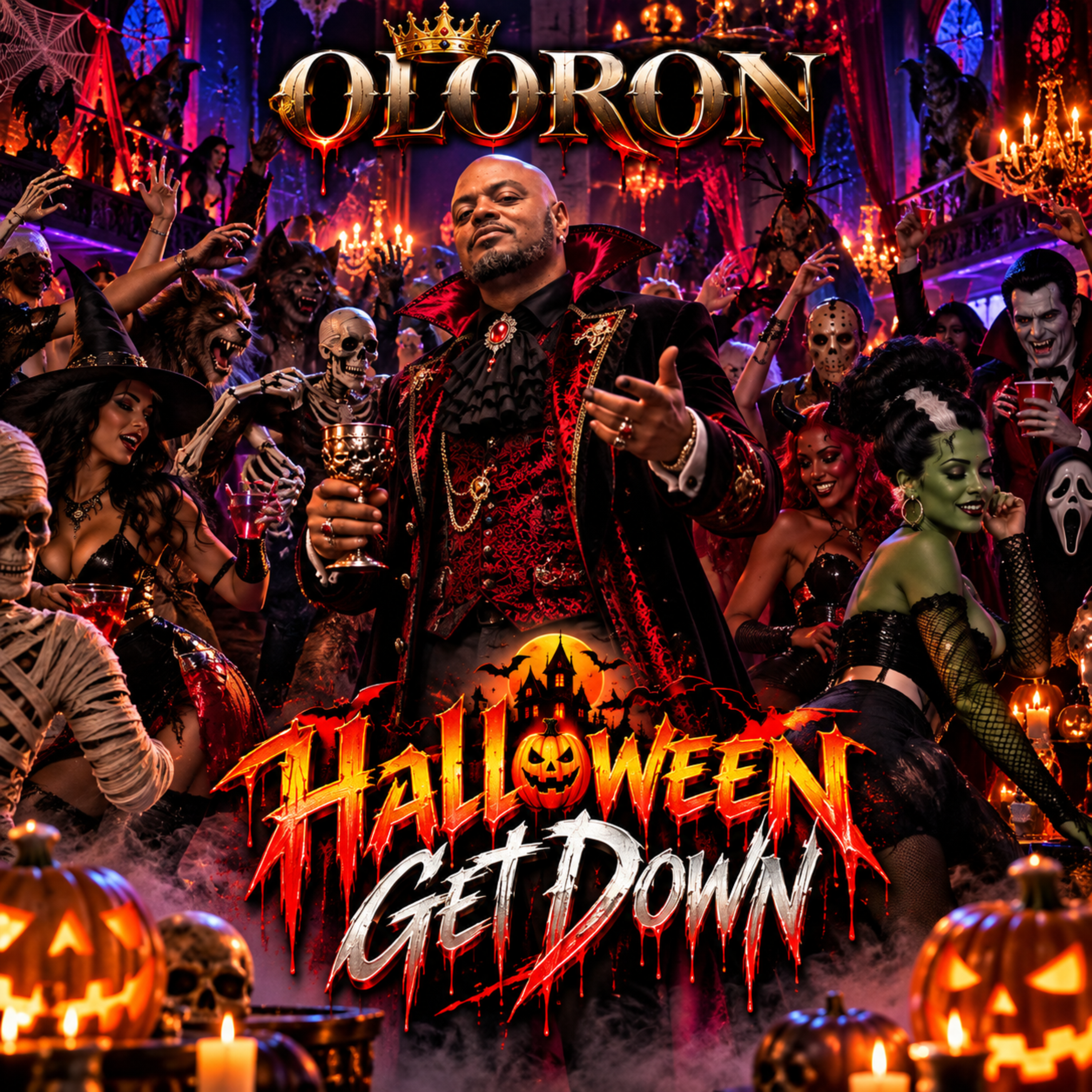 Halloween Get Down by OLORON cover art