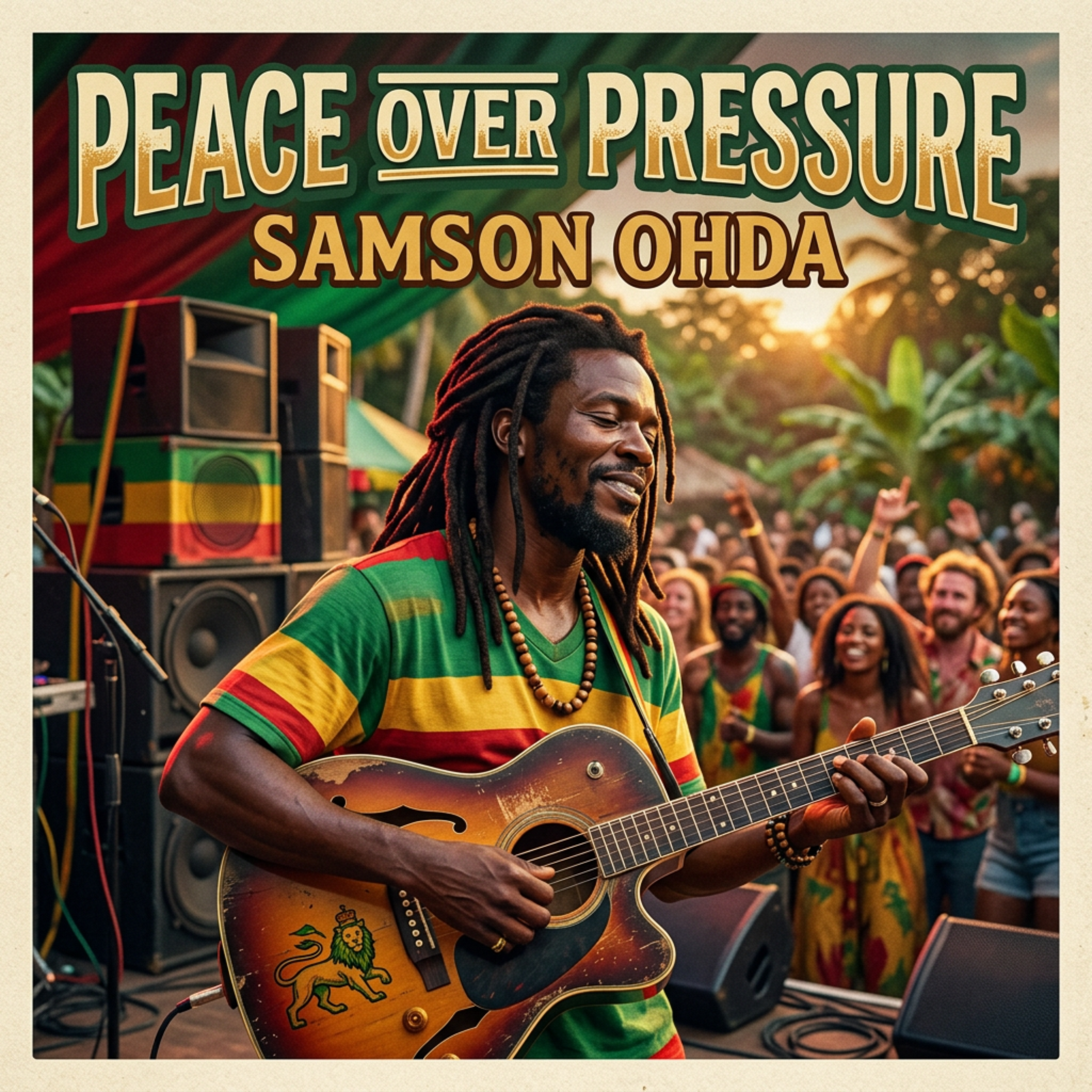 Peace Over Pressure by Samson Ohda  cover art