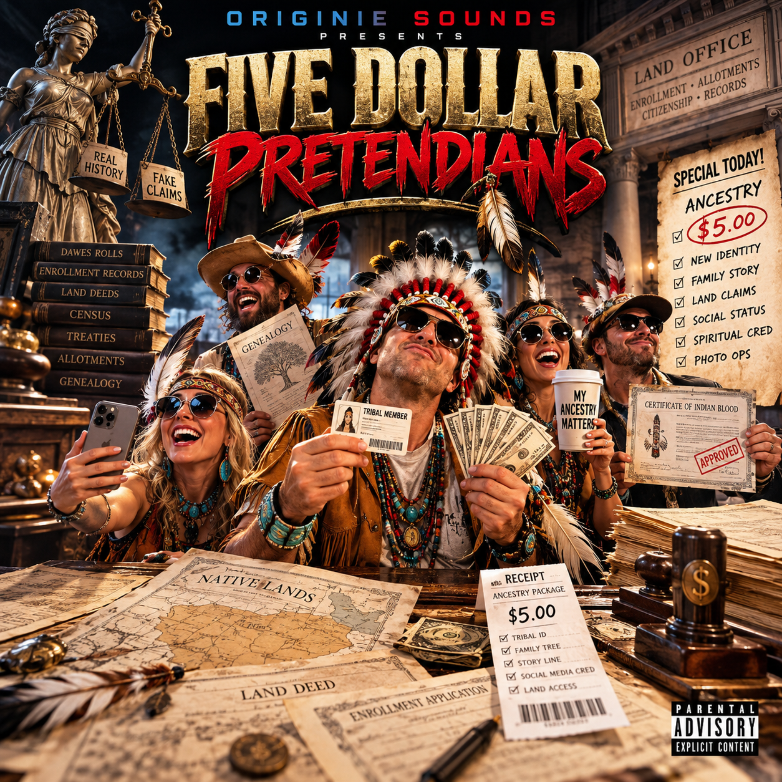 Five Dollar Pretendians by Originie Sounds cover art