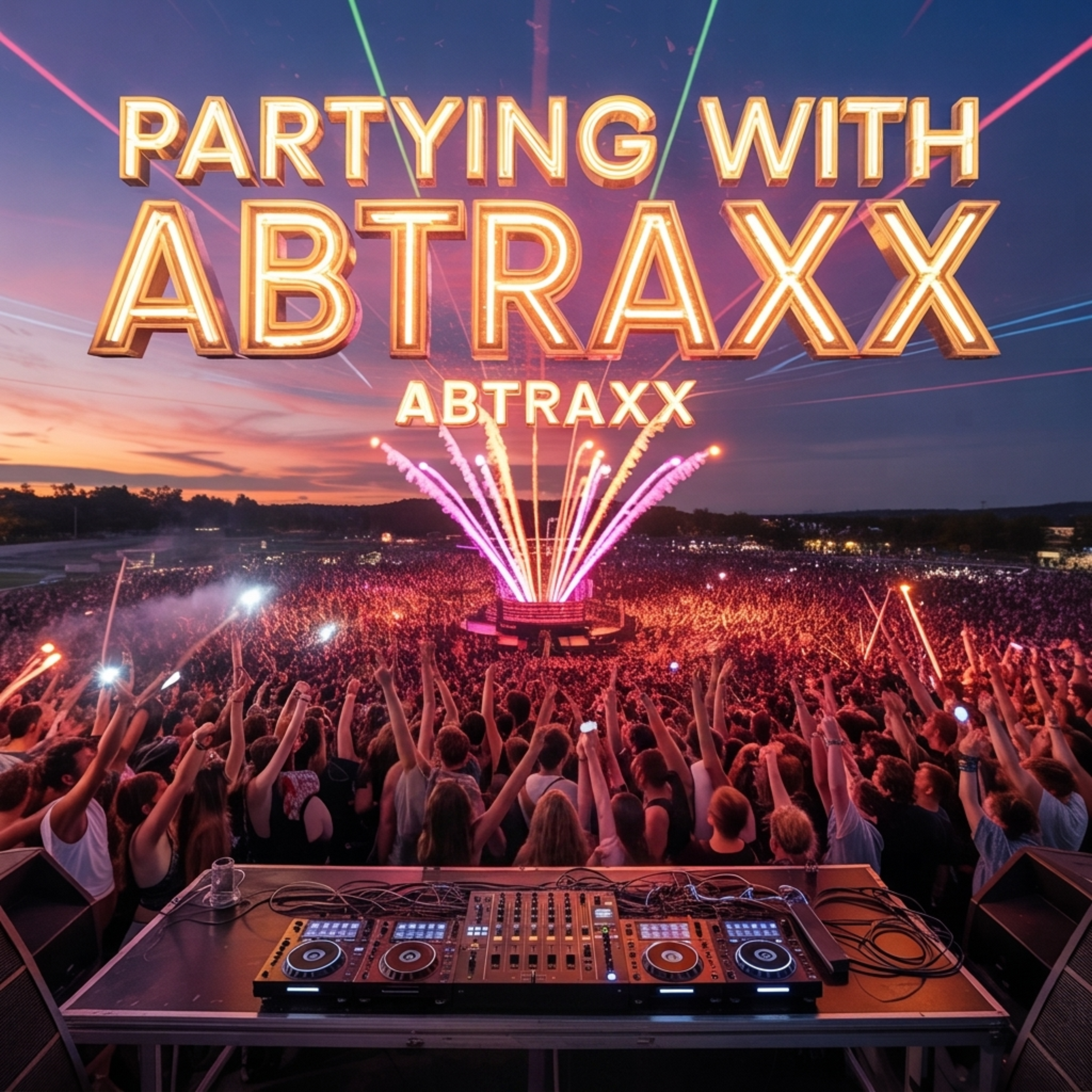 PARTYING THE ALBUM by ABTRAXX cover art