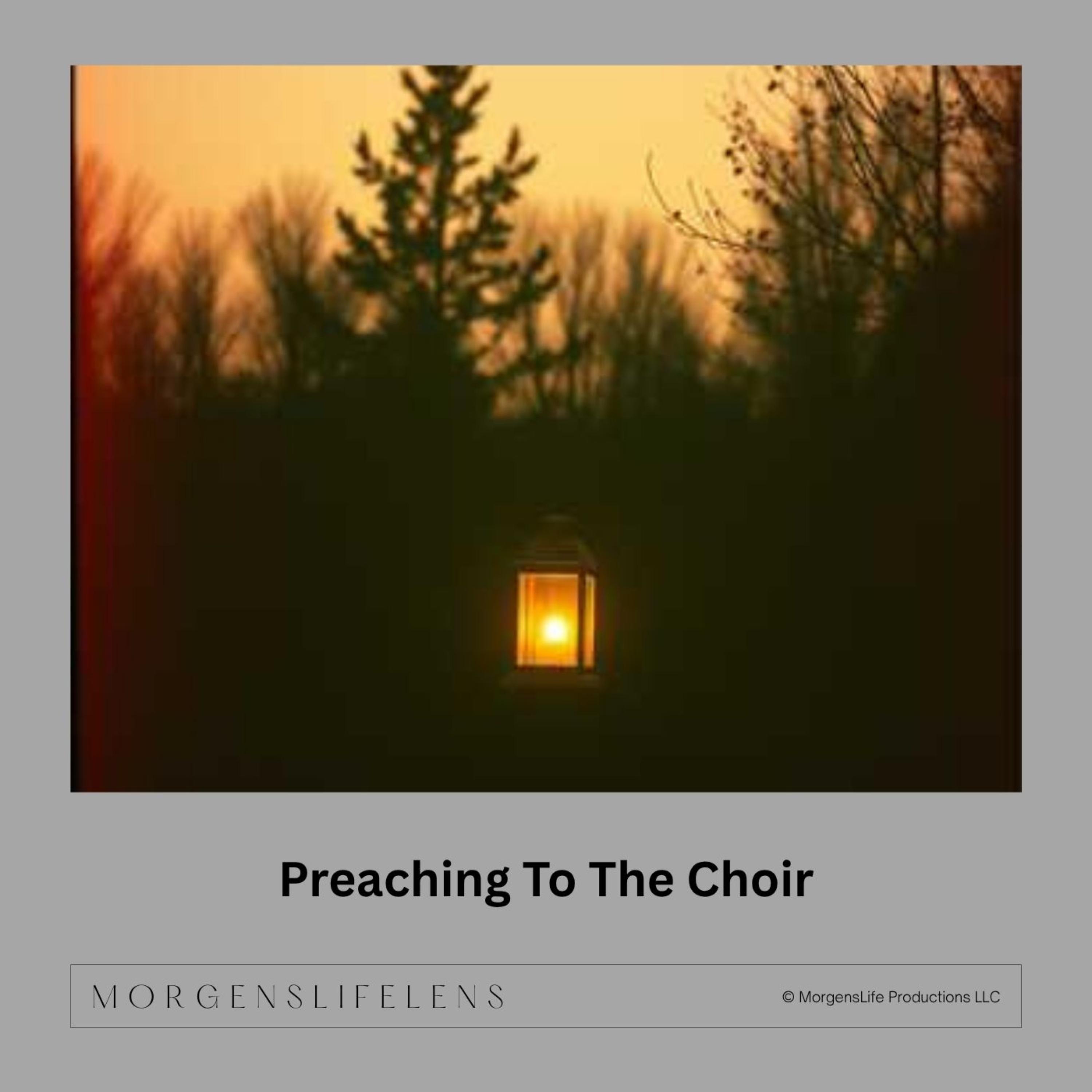 Preaching to the choir artwork