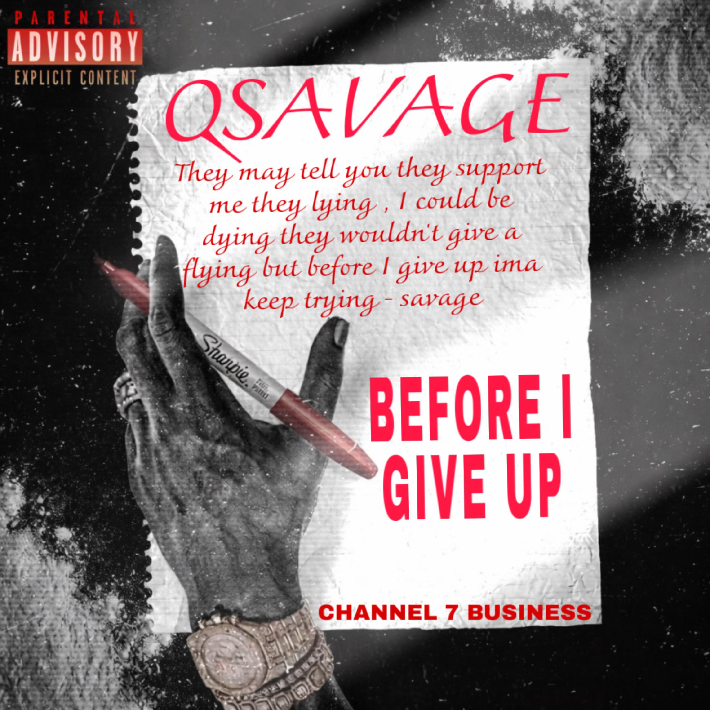BEFORE I GIVE UP artwork
