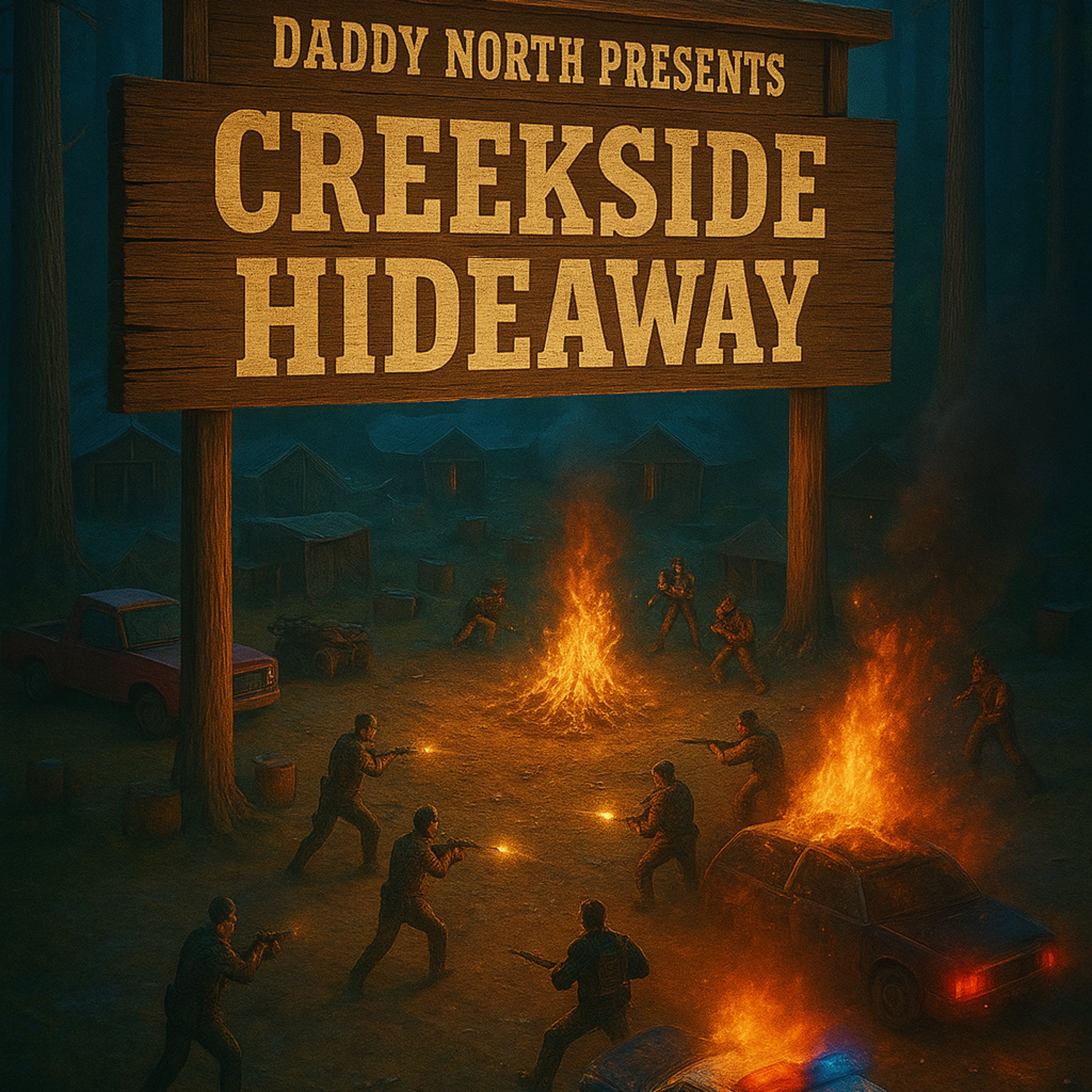 Creekside hideaway artwork