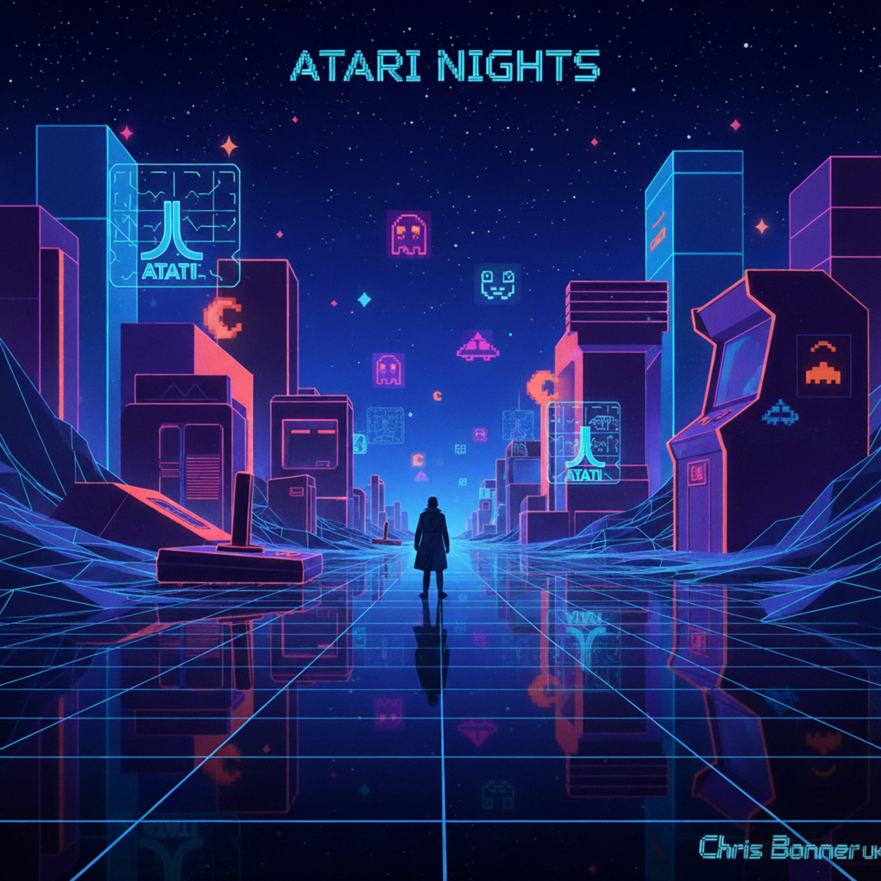 Atari Nights by Chris Bonner UK cover art