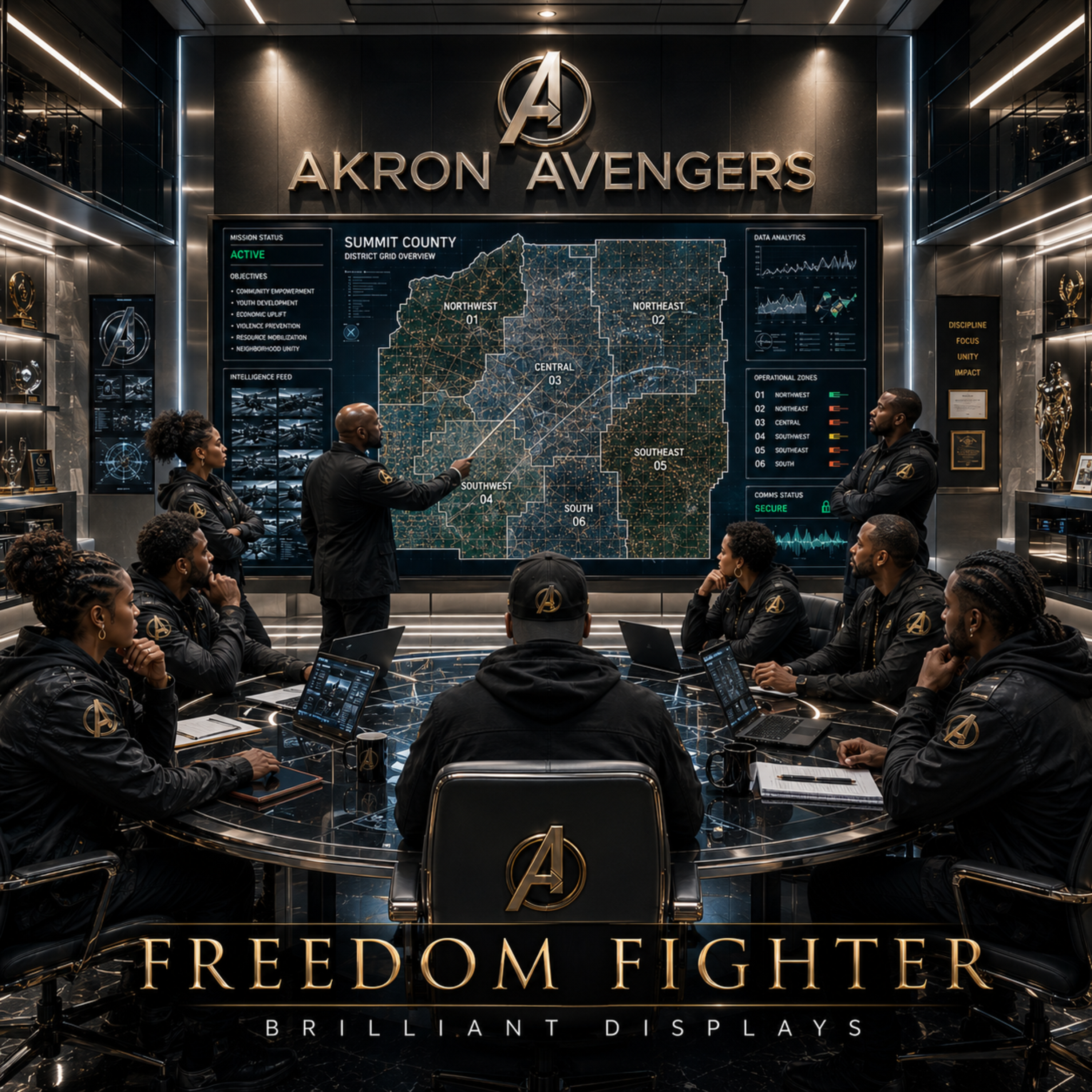 Freedom Fighter by Brilliant Displays cover art