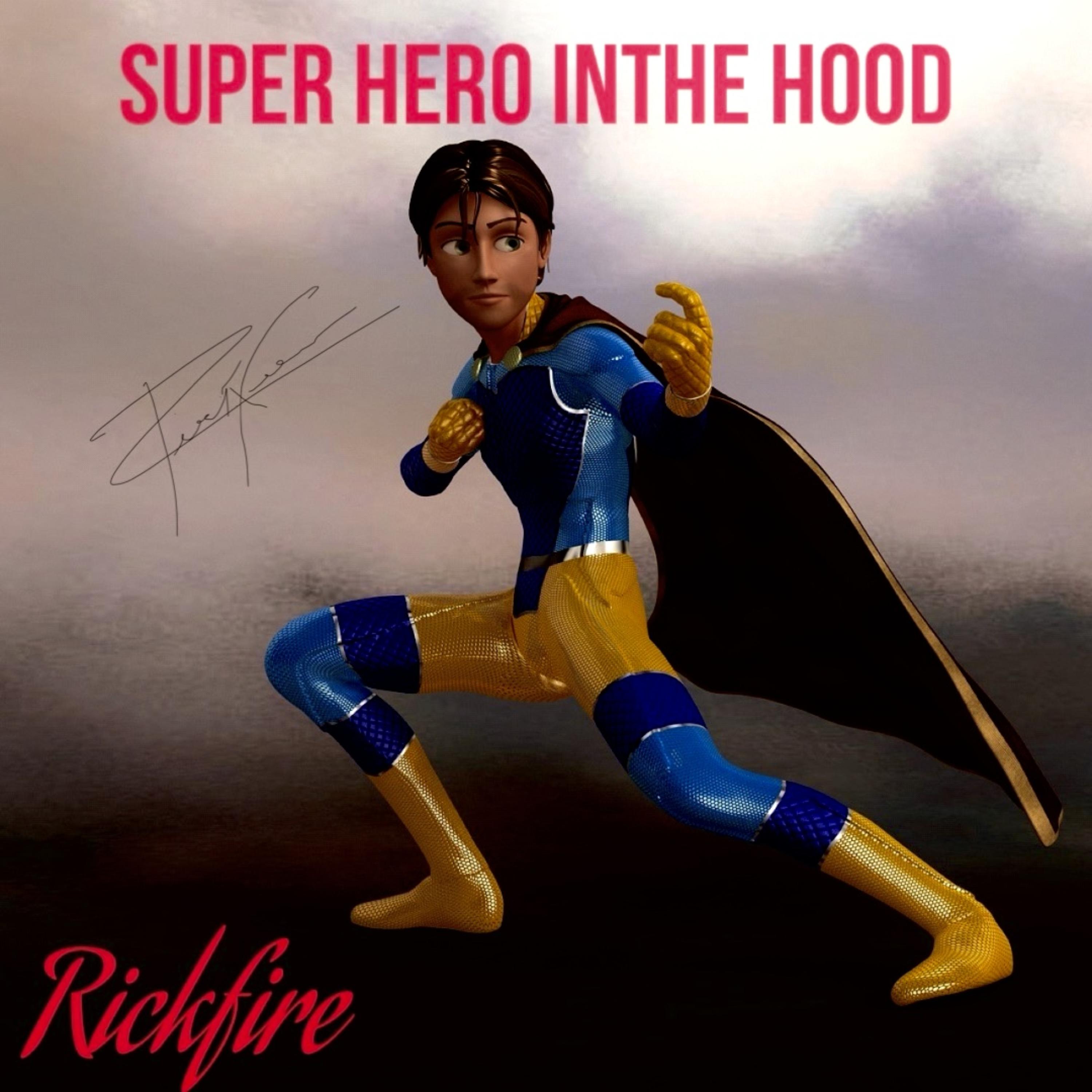 Super Hero In The Hood artwork